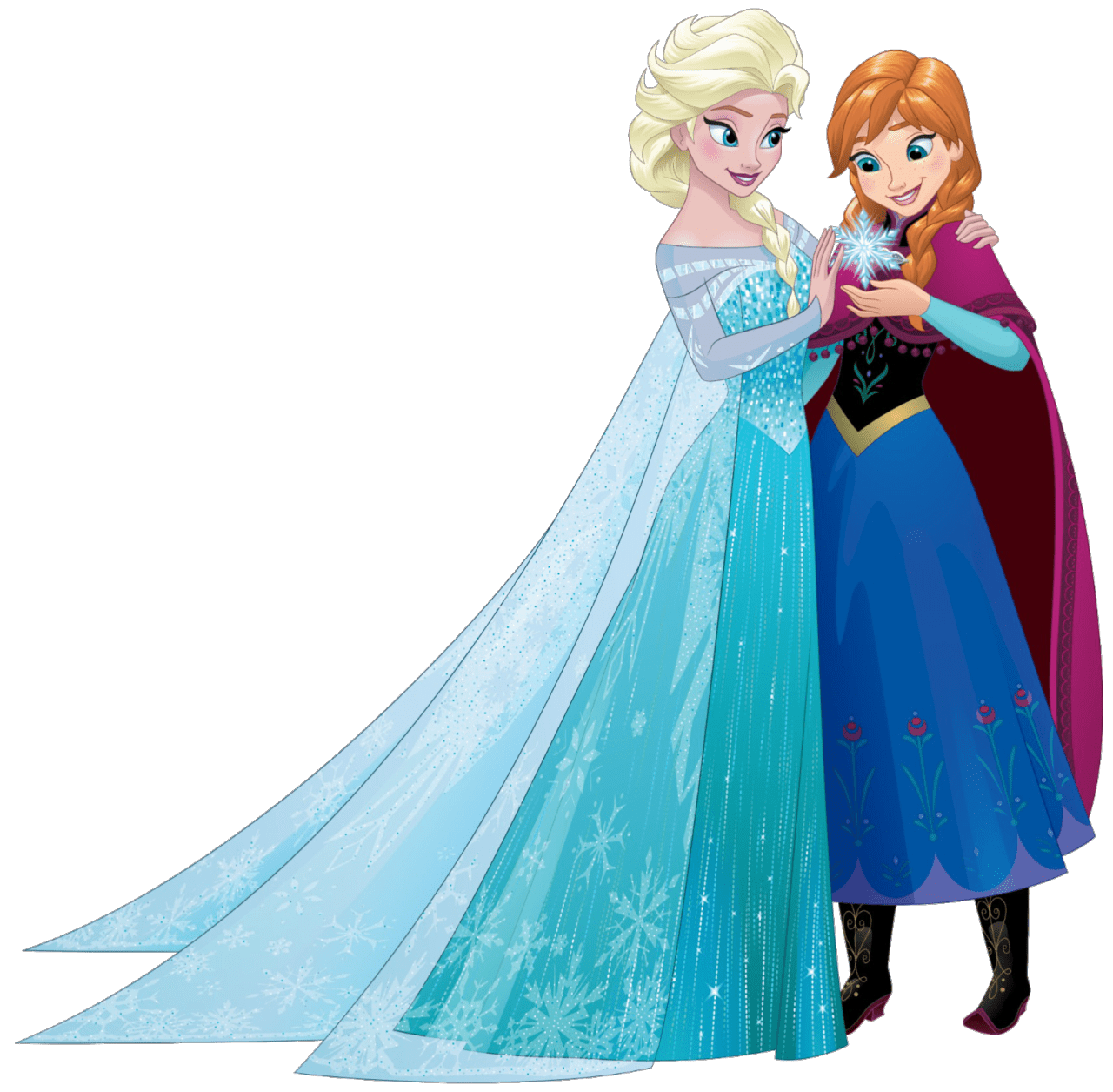 Elsa pin page clipart vector 2