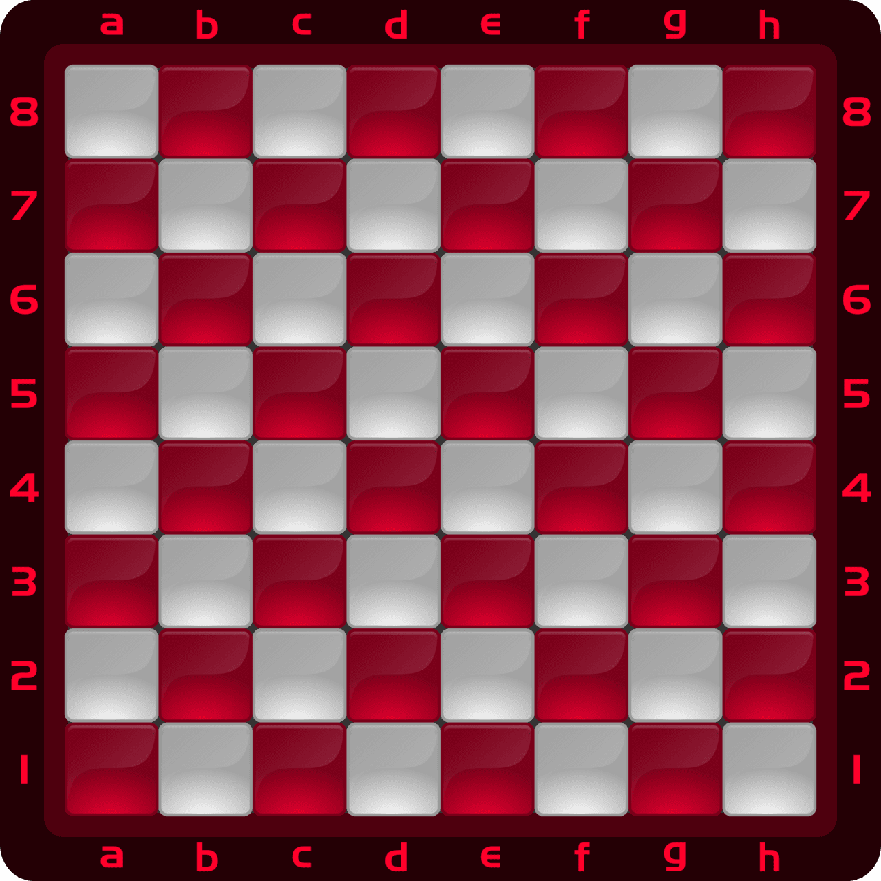 Board games red and white chess vector clipart image photo cc images