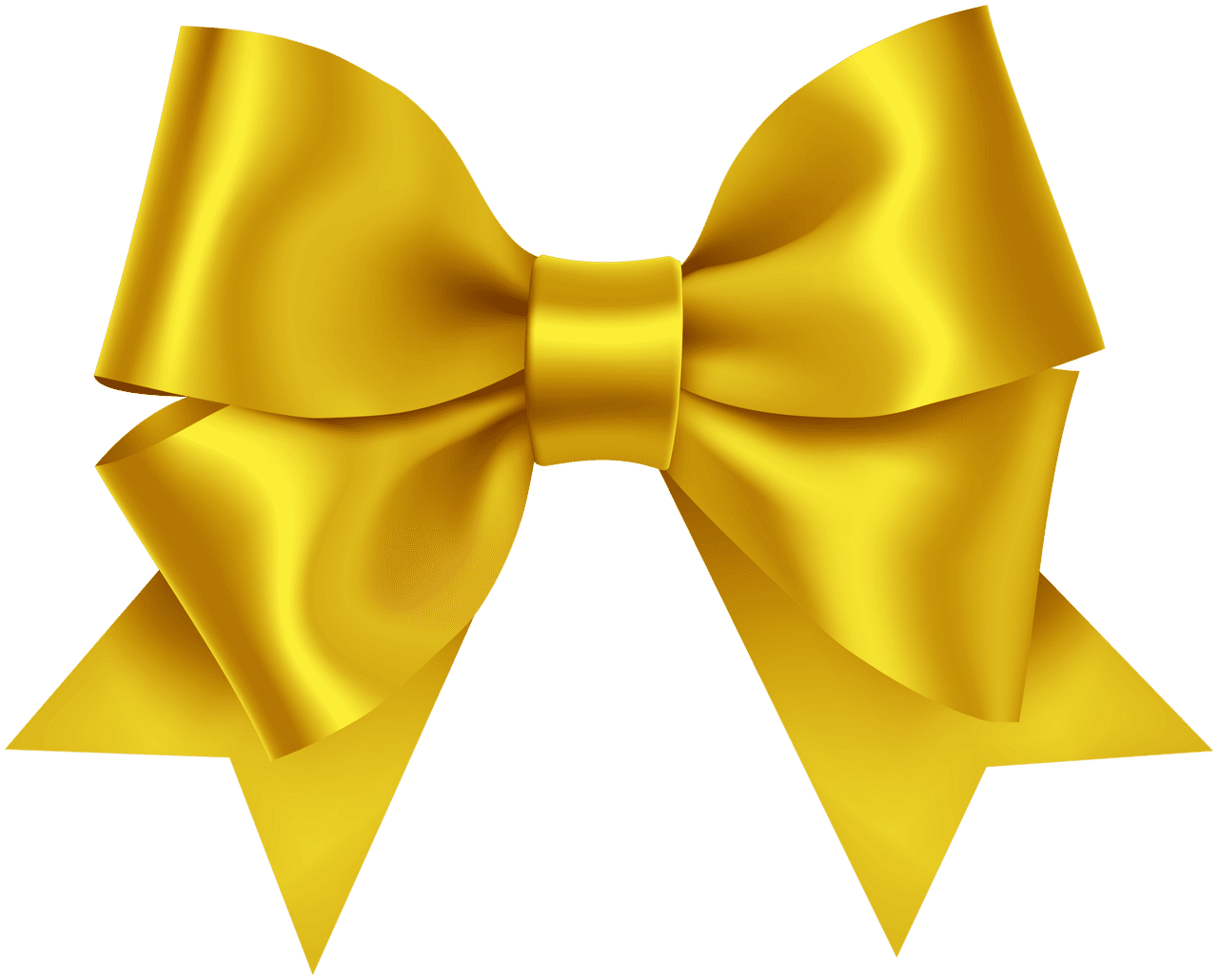 Bow tie golden satin raffia colored ribbon clipart background