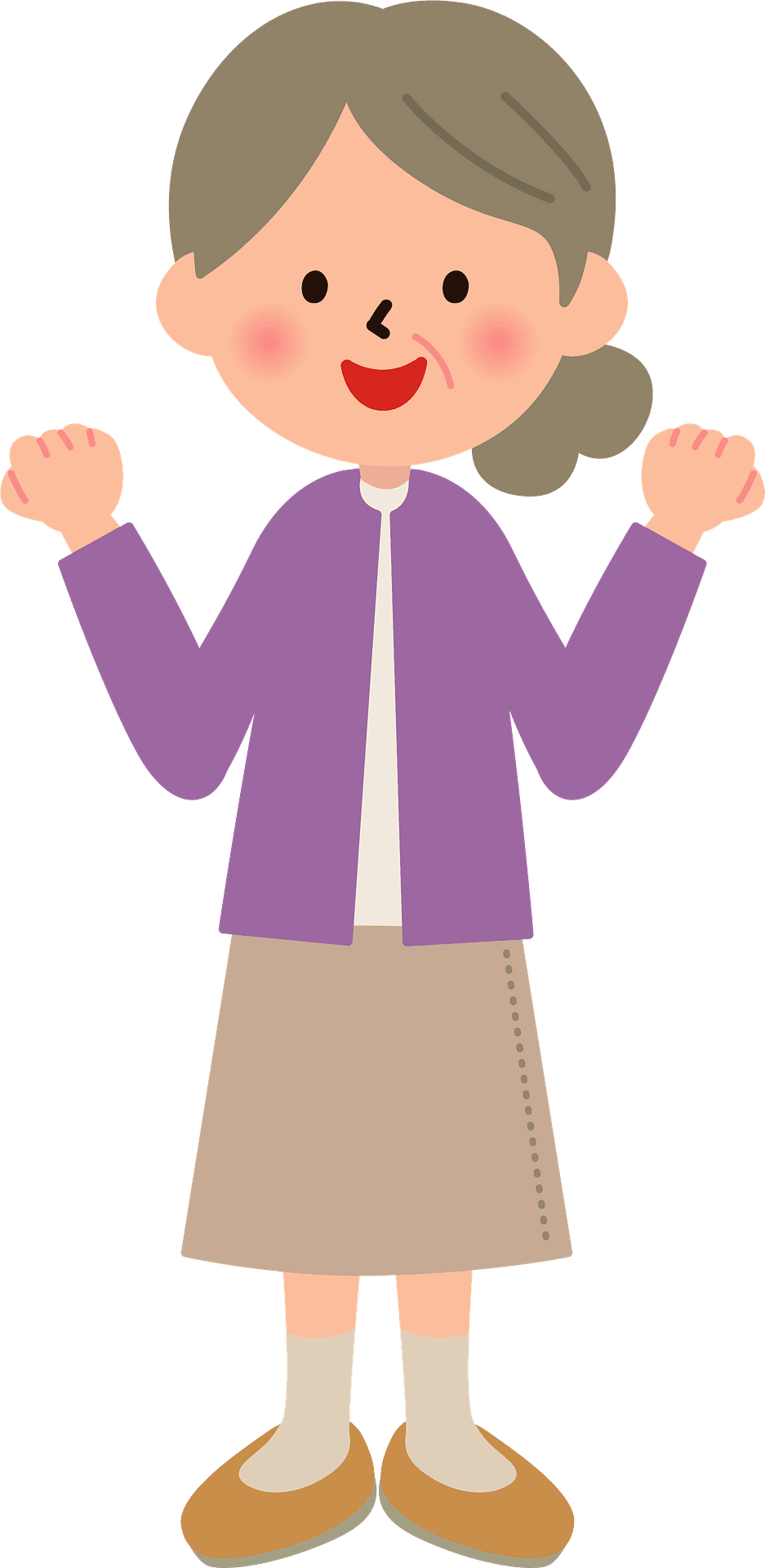 Grandma grandmother vector clipart images 3