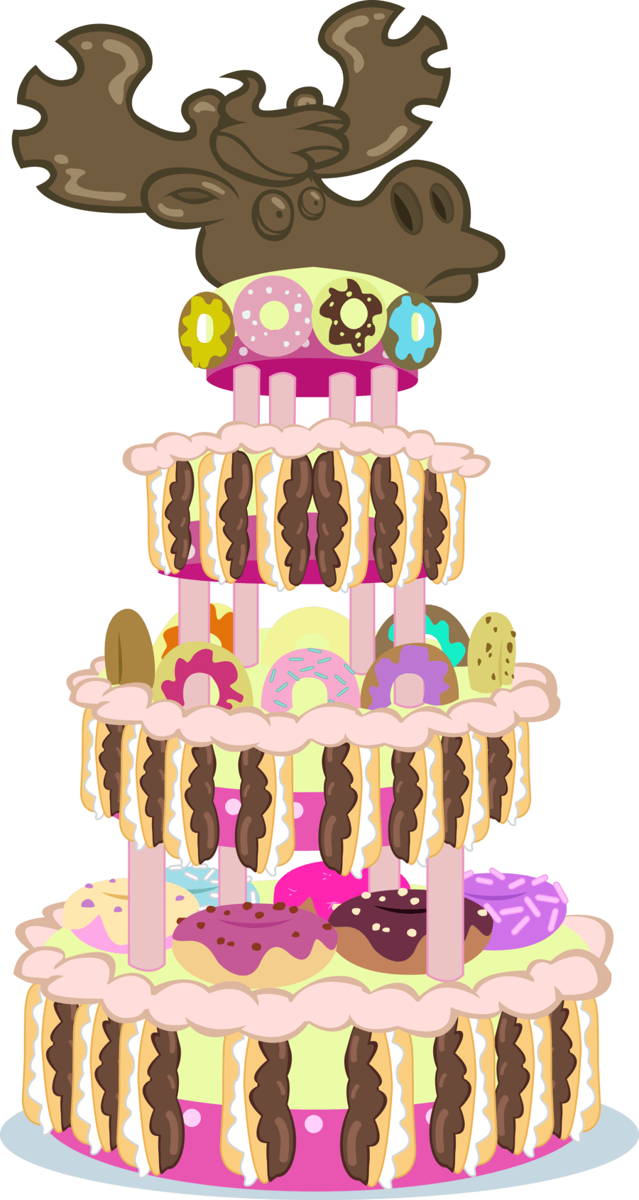 Mlp dessert vector my little pony dolls party ic clipart