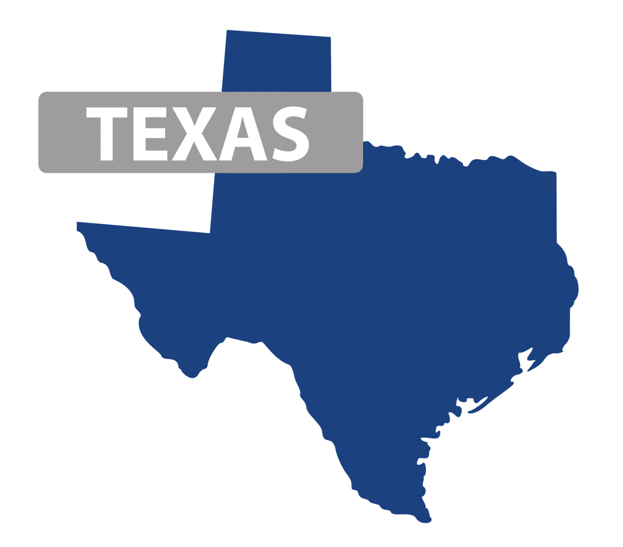 Texas vector map license clipart