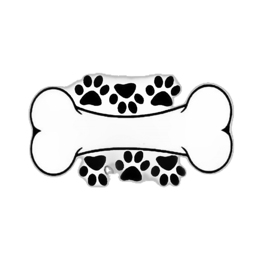 Dog paw page clipart transparent