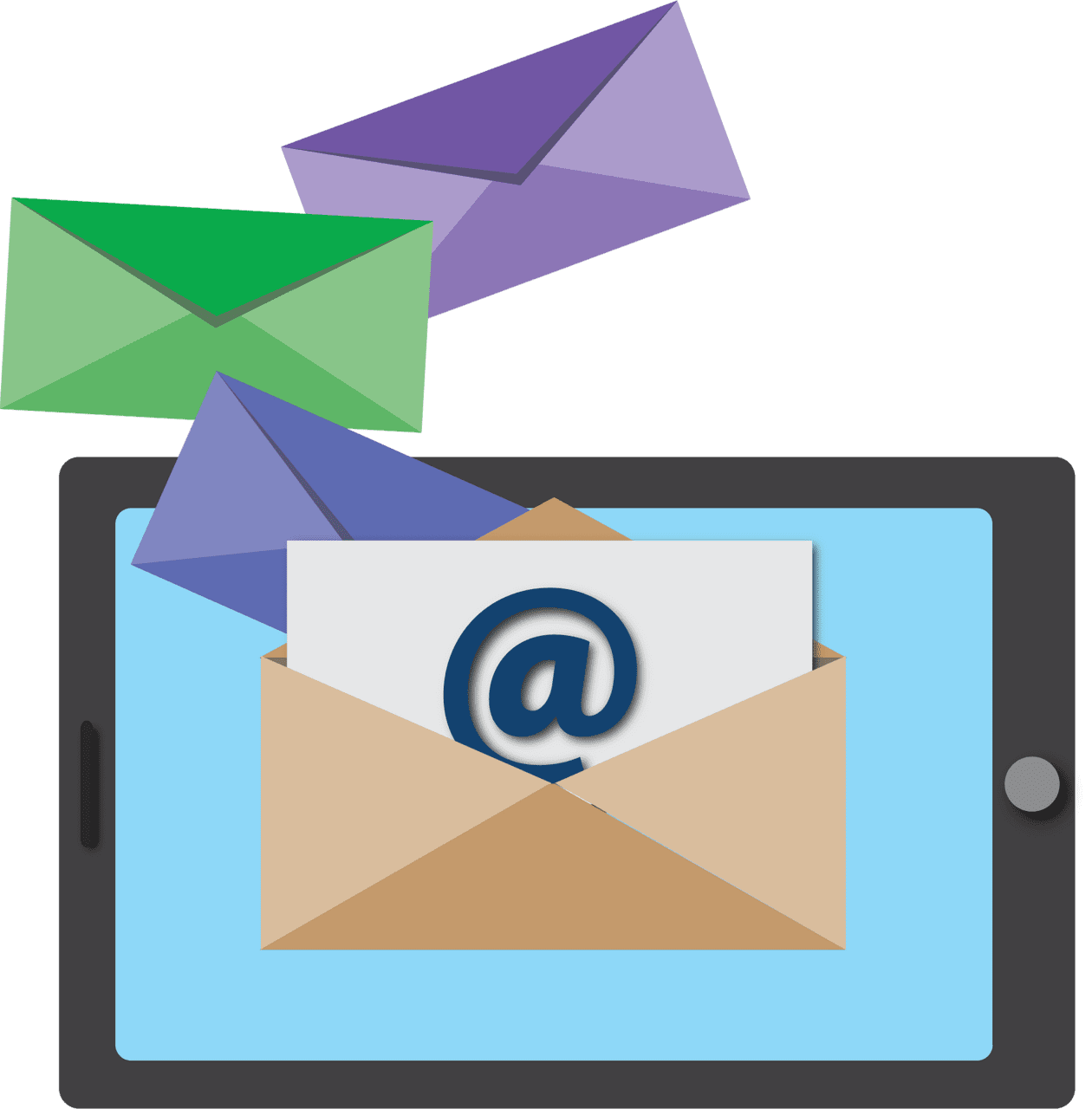 Email vector clipart images