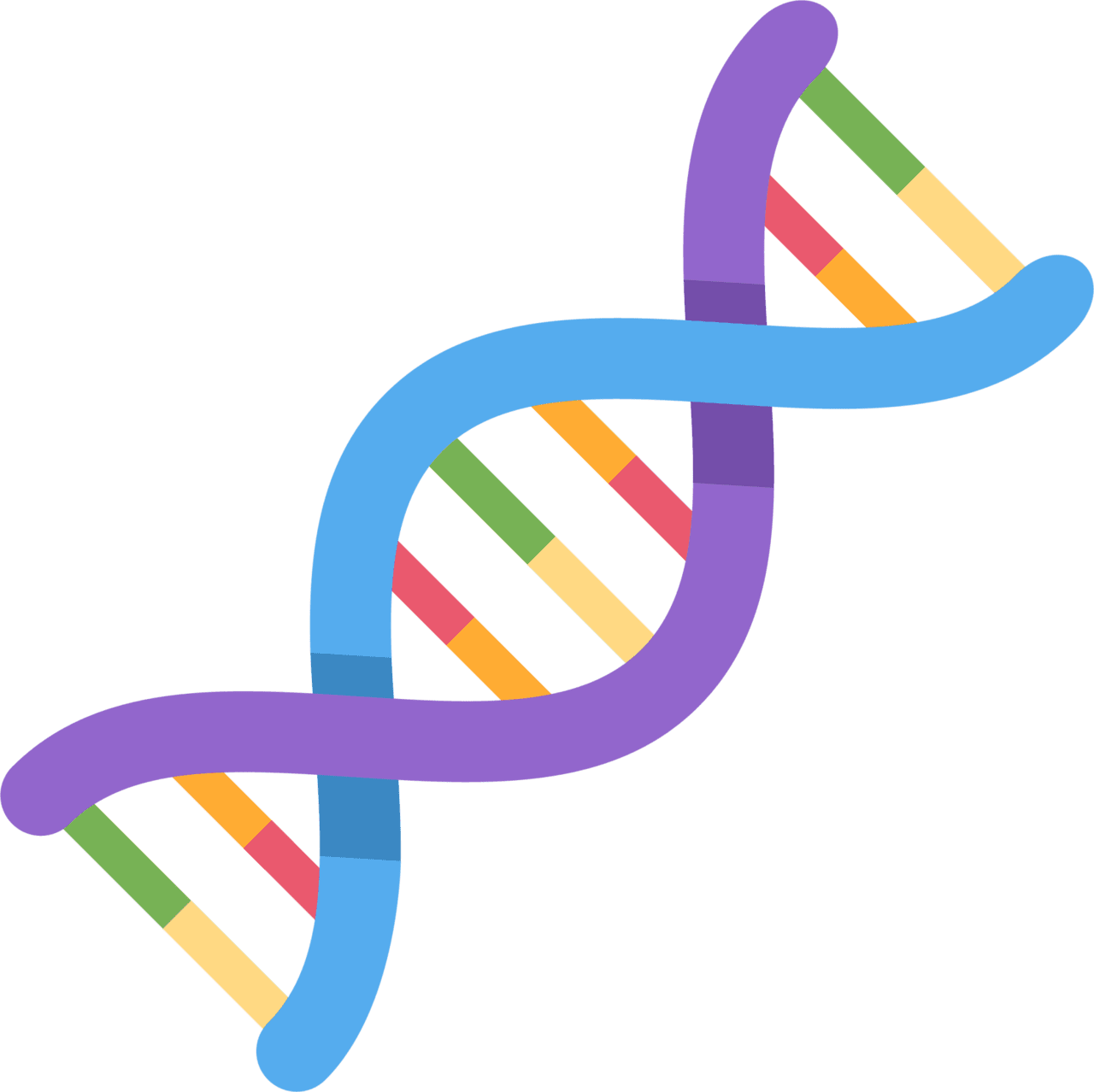 Dna emoji for clipart clip art