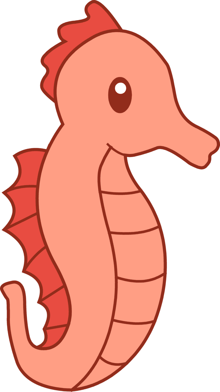 Seahorse clipart free