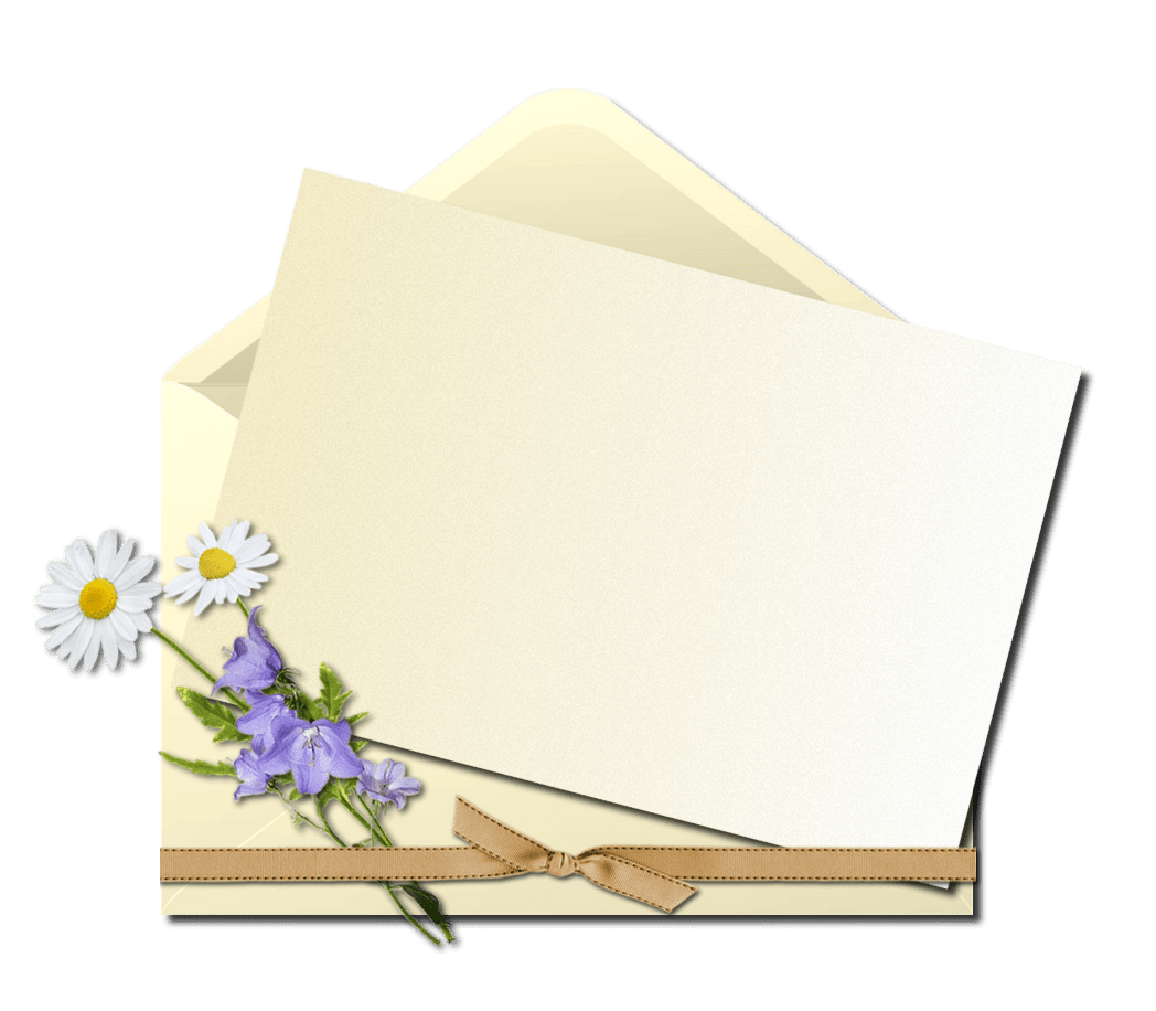 Envelope and card clipart picture