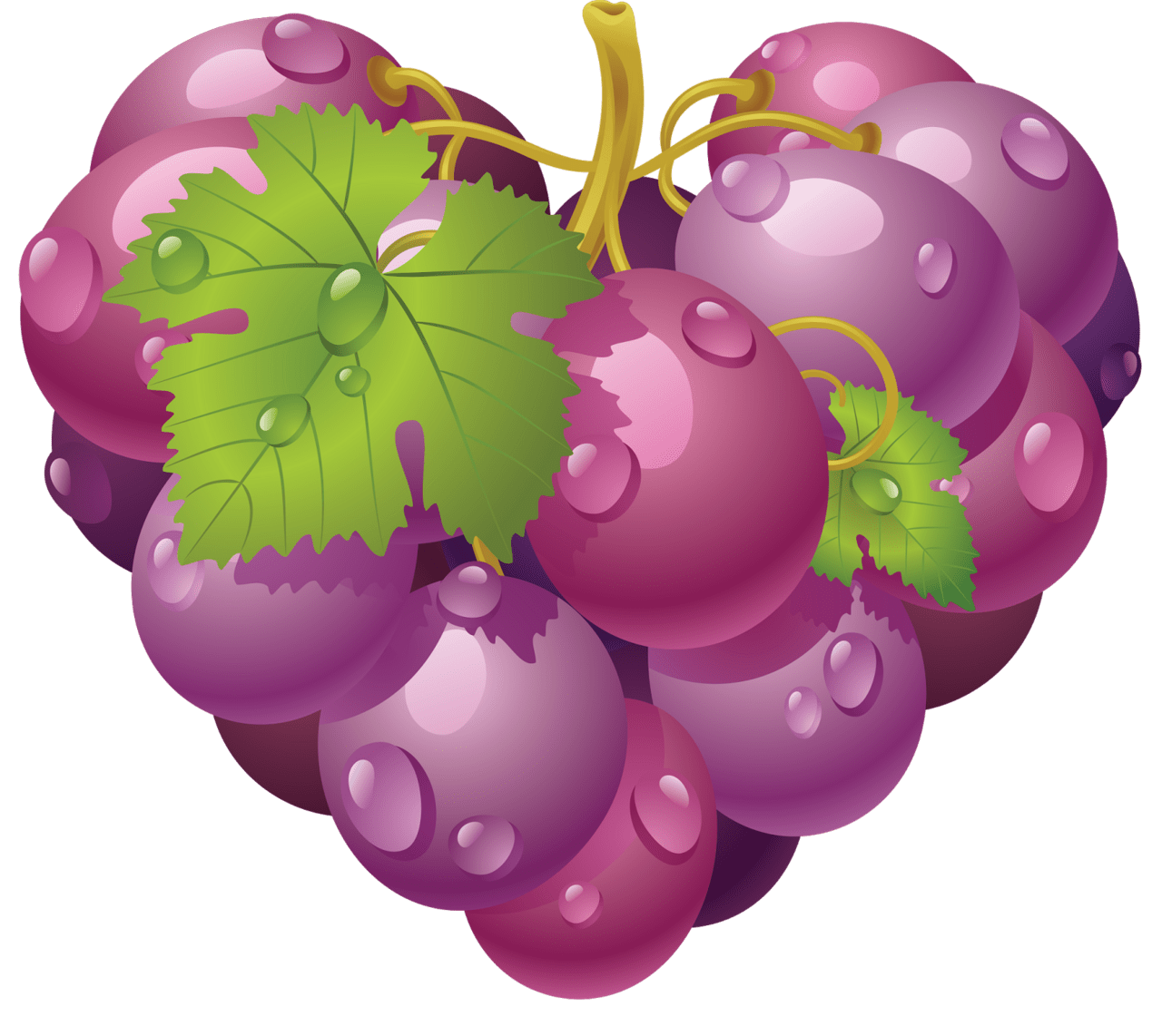 Grape pin page clipart vector 2