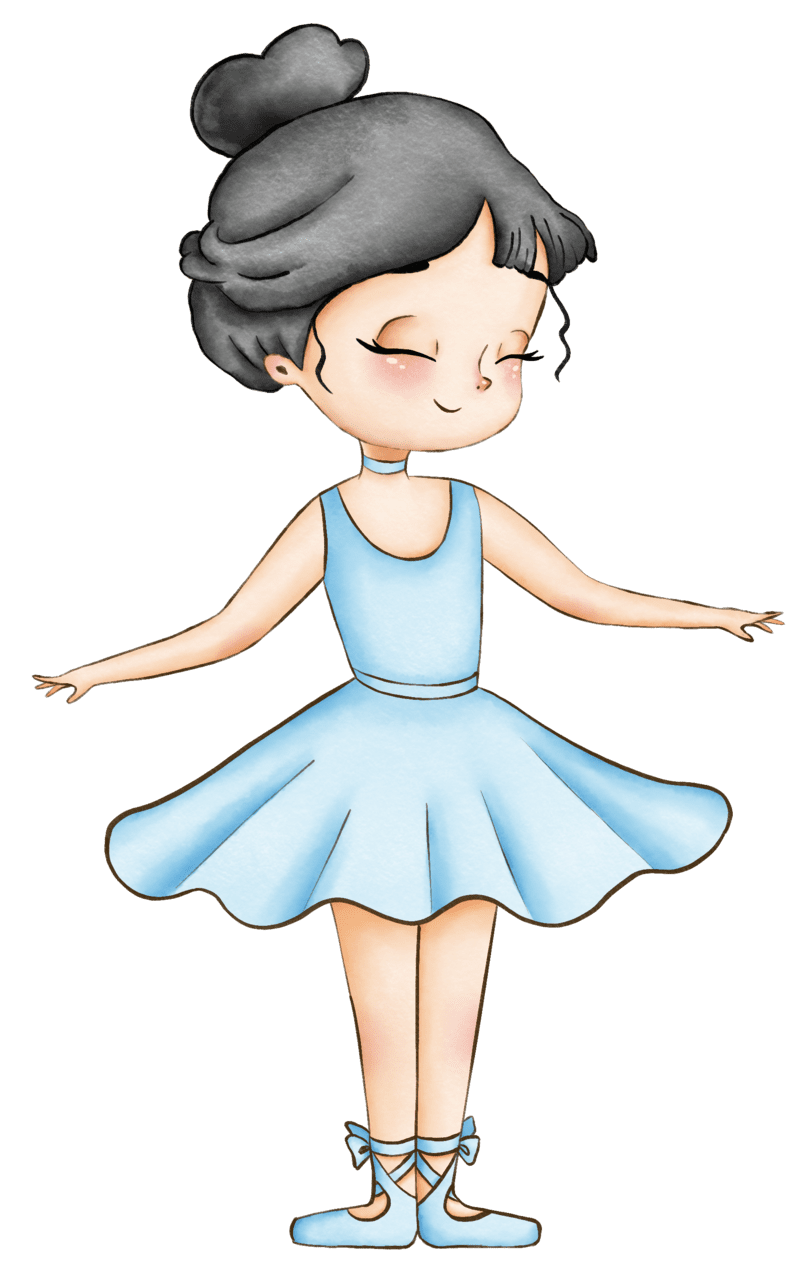 Ballerina page clipart photo