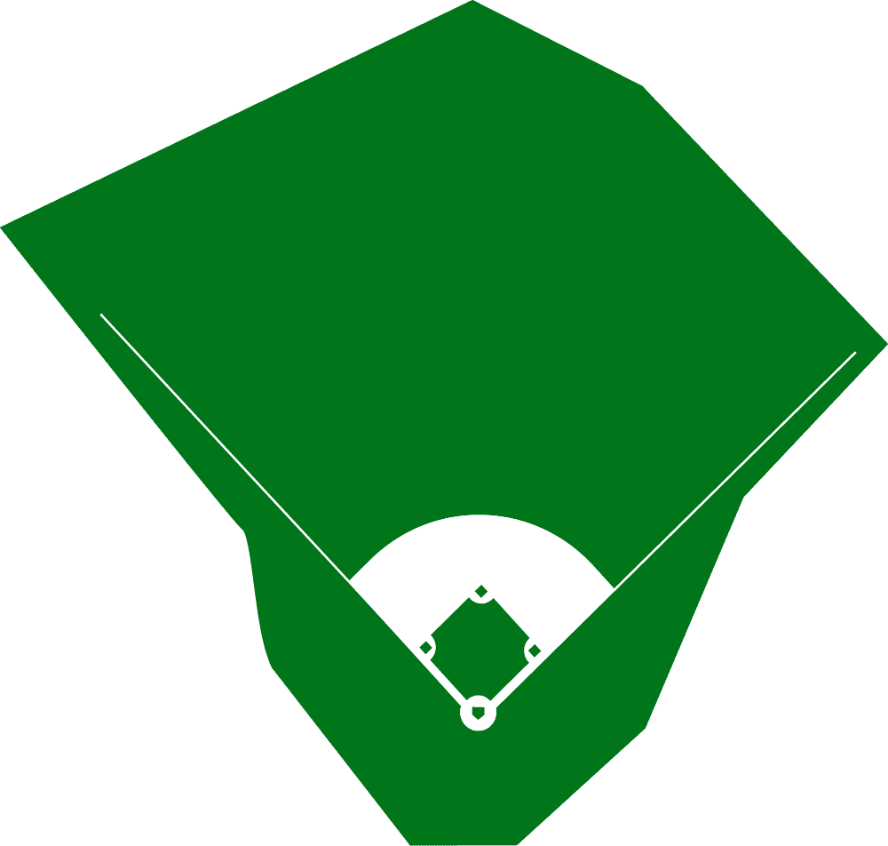 Baseball diamond myrtle beach fields the ripken experience clipart vector