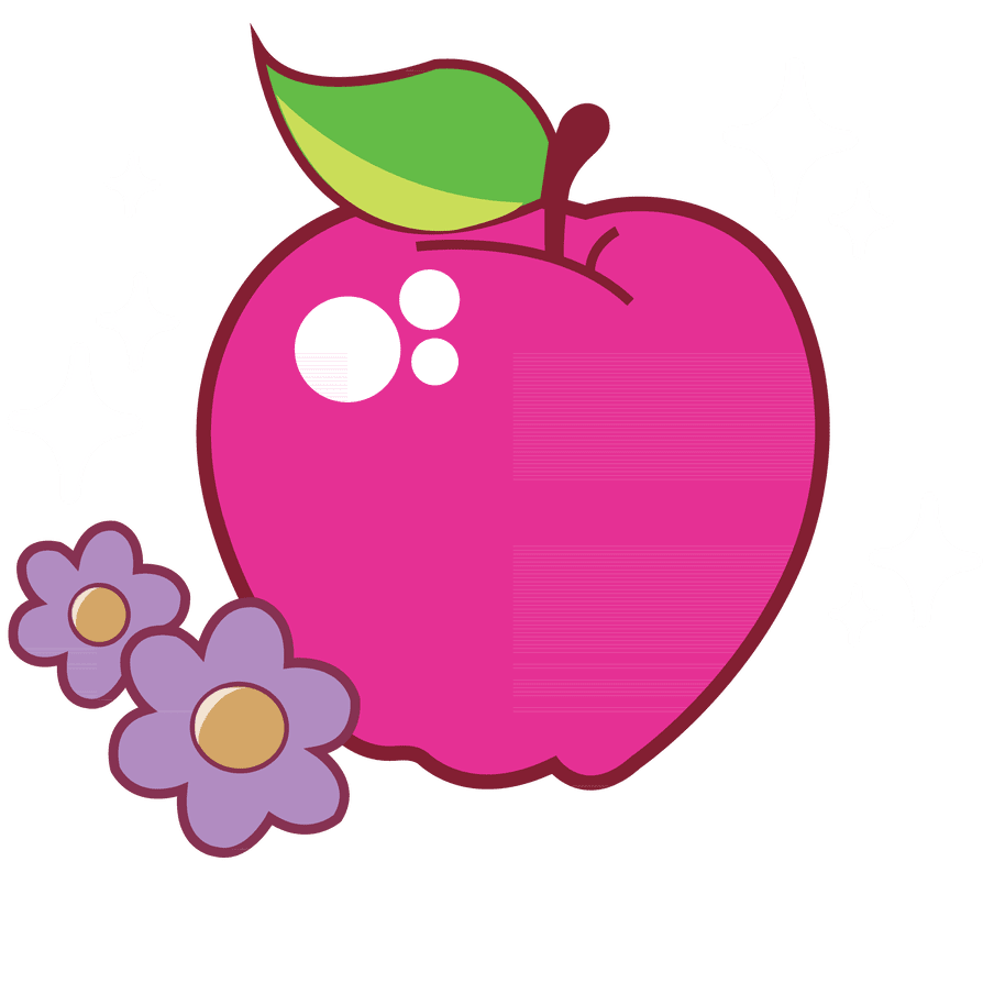 Apples apple spice cutie mark by aquaticneon deviantart clipart background