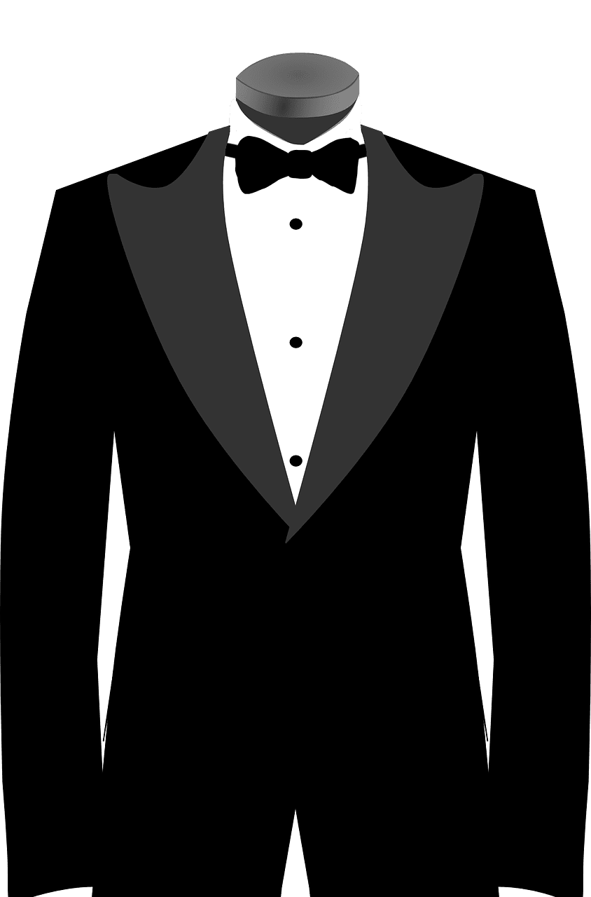 Bow tie guide to tuxedo shirts and styles unfused deo veritas line journal style food travel life clipart background