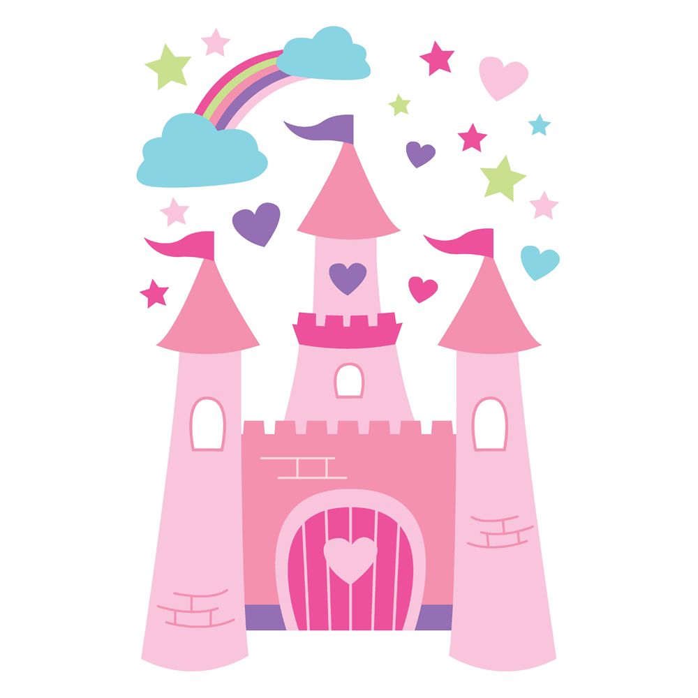 Disney castle castillo ideas princess clipart crafts image