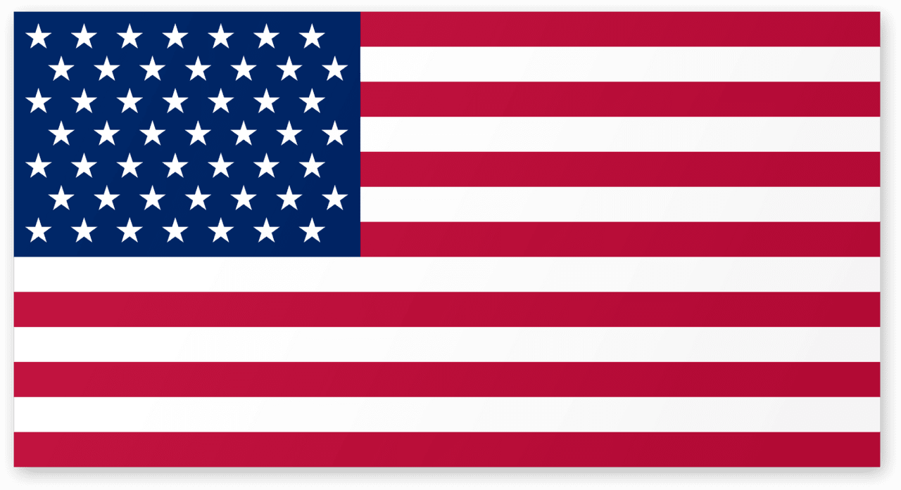 America flag clipart vector