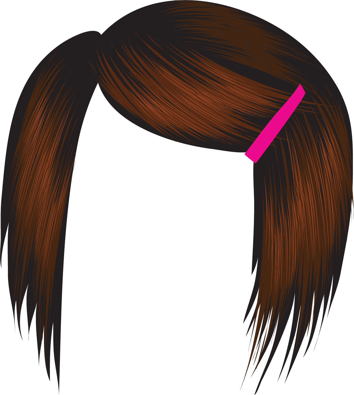 Hair pin page clipart picture