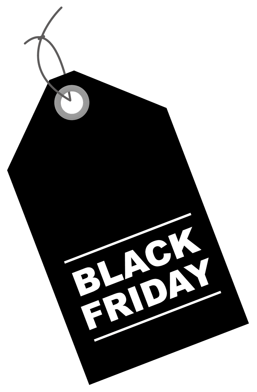Black friday discount tag vector clipart images