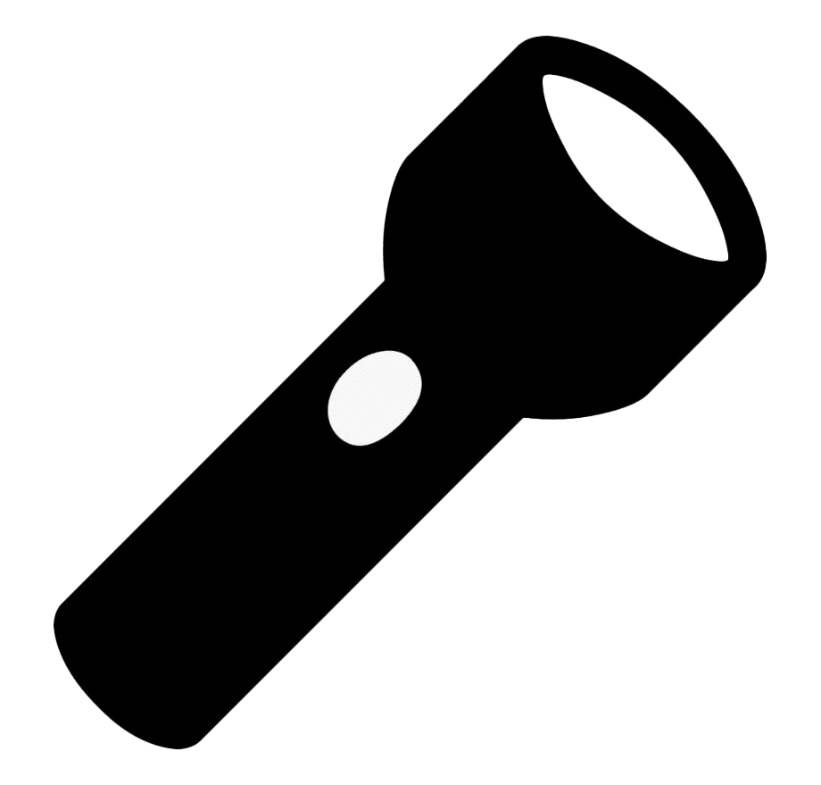 Flashlight all clipart image