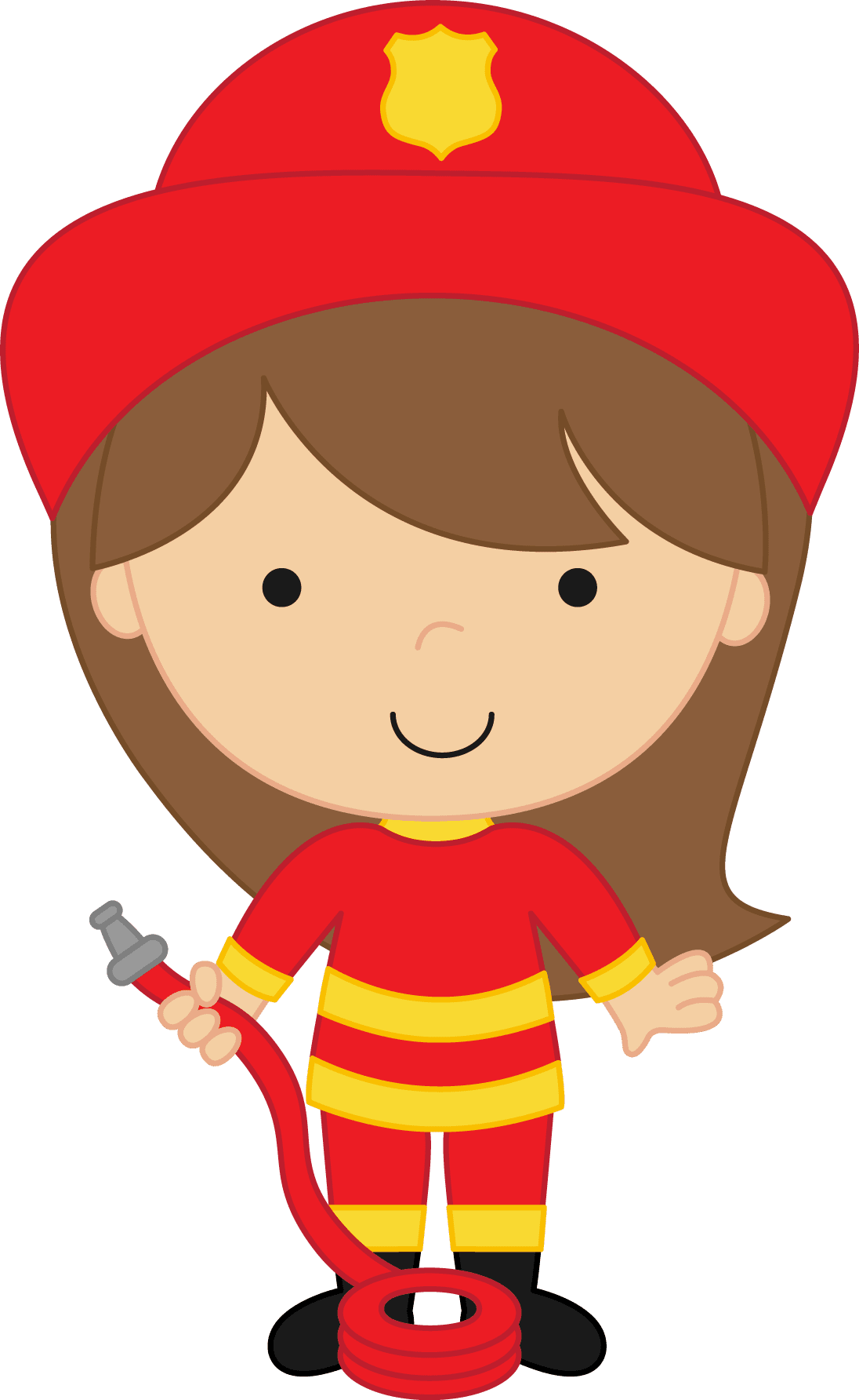 Fireman pin page clipart background