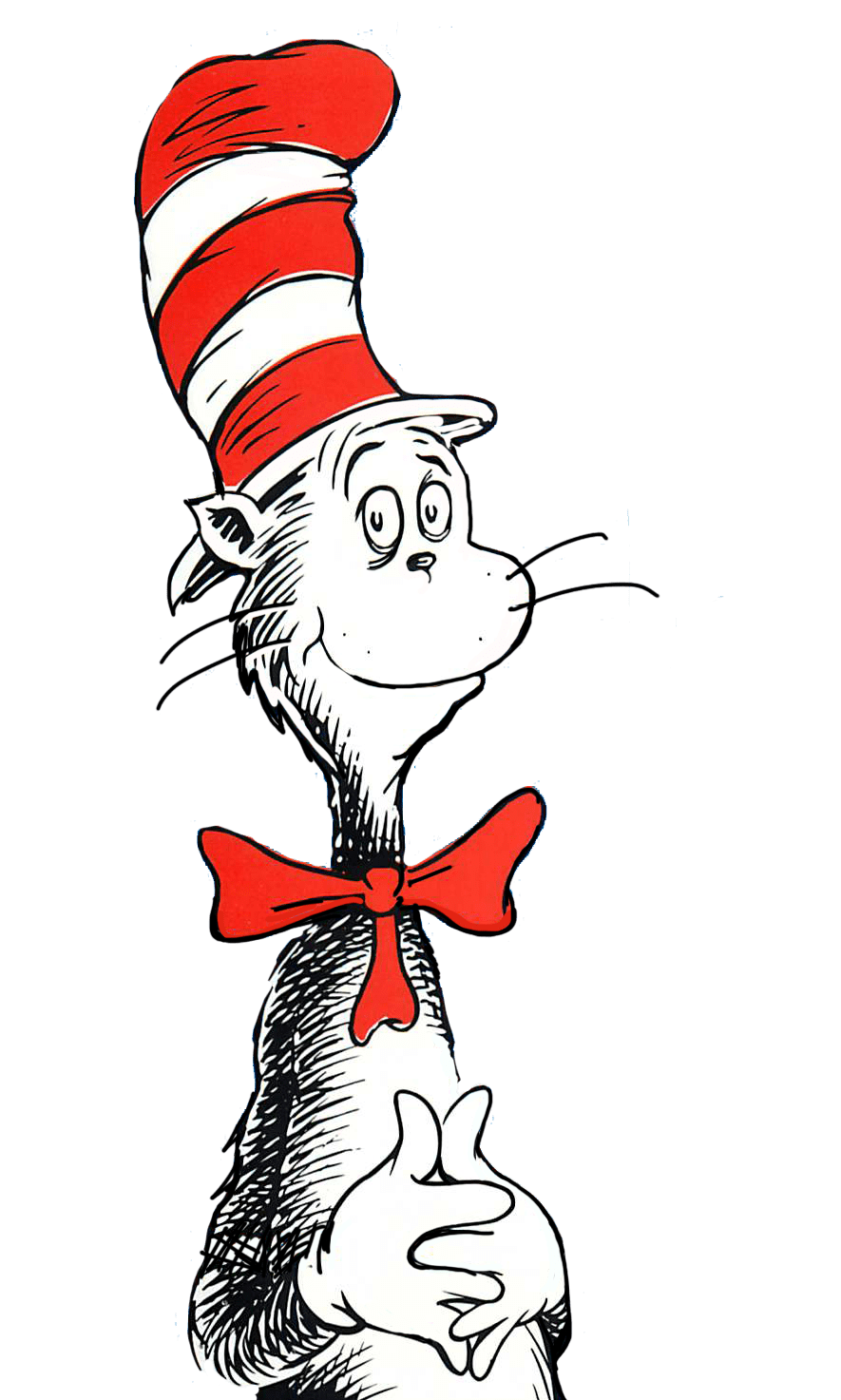 Cat in the hat clipart images