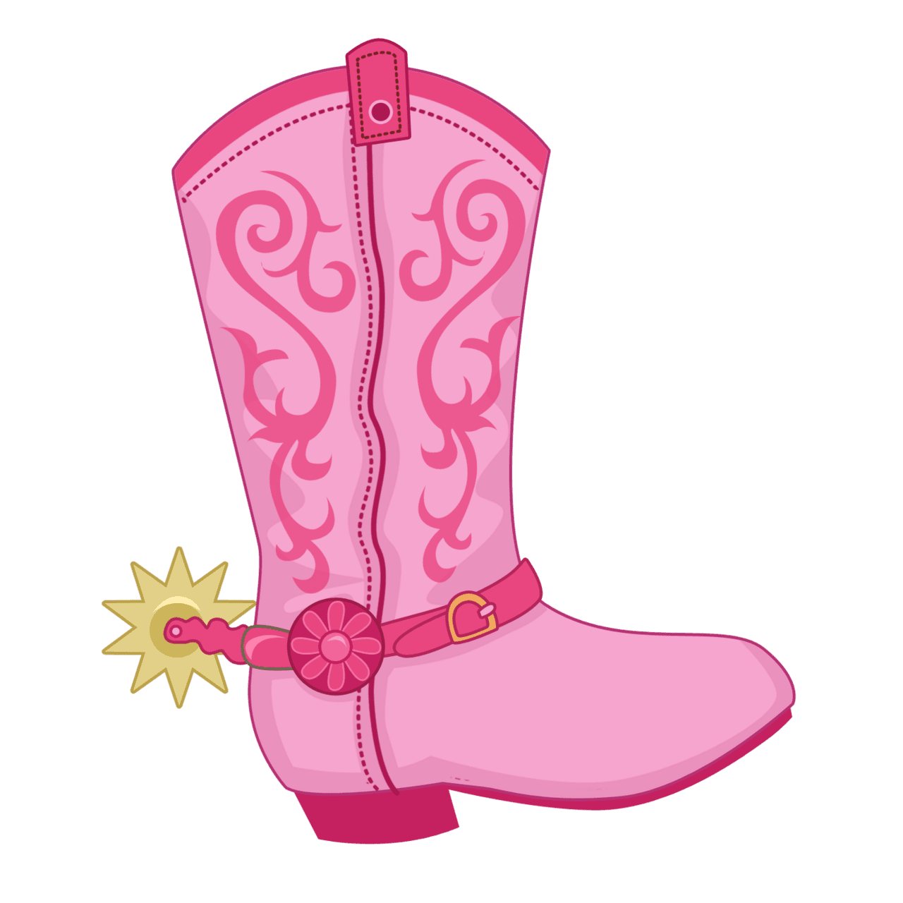 Boot pin page clipart background