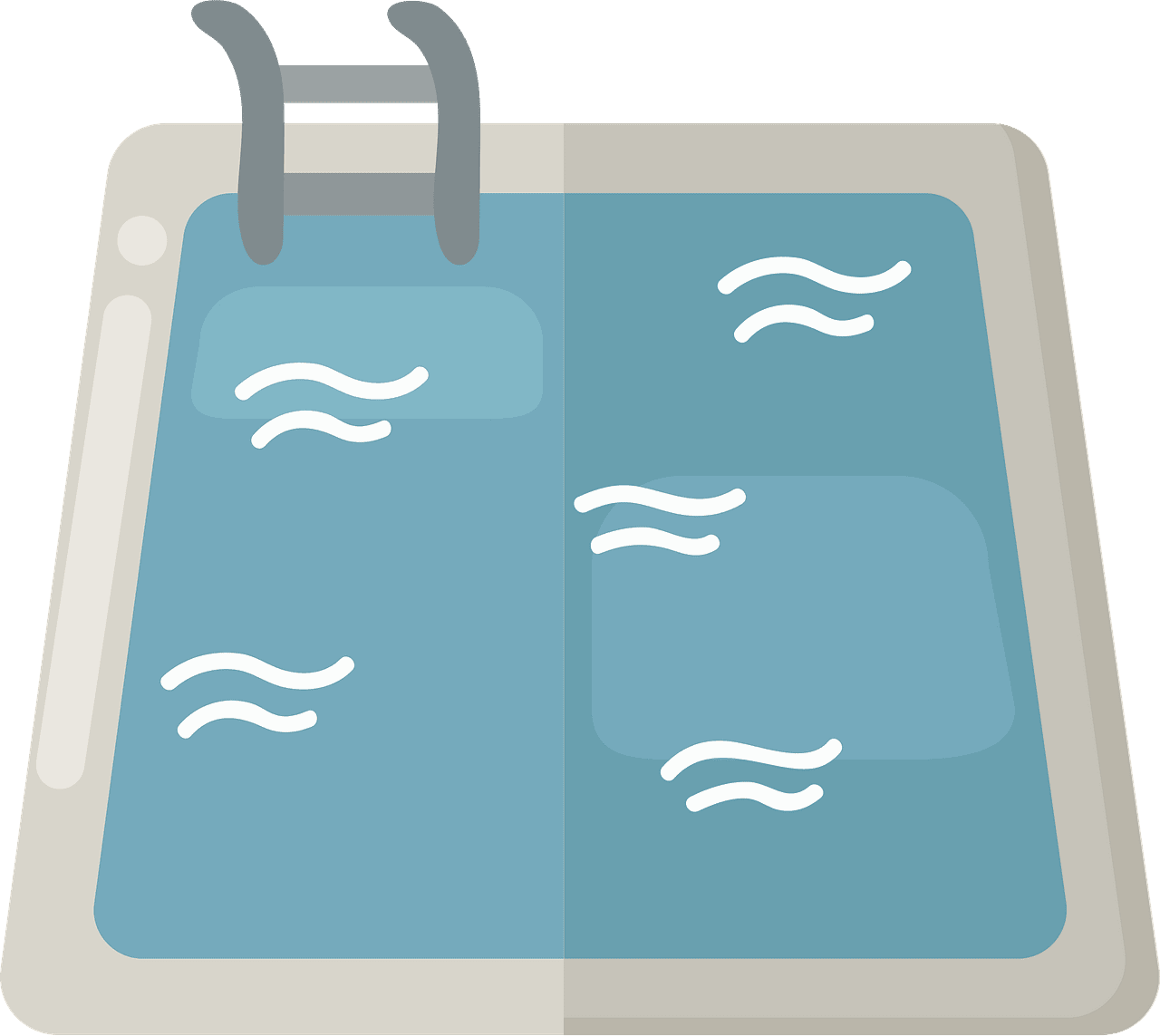 Swimming pool vector clipart images 6