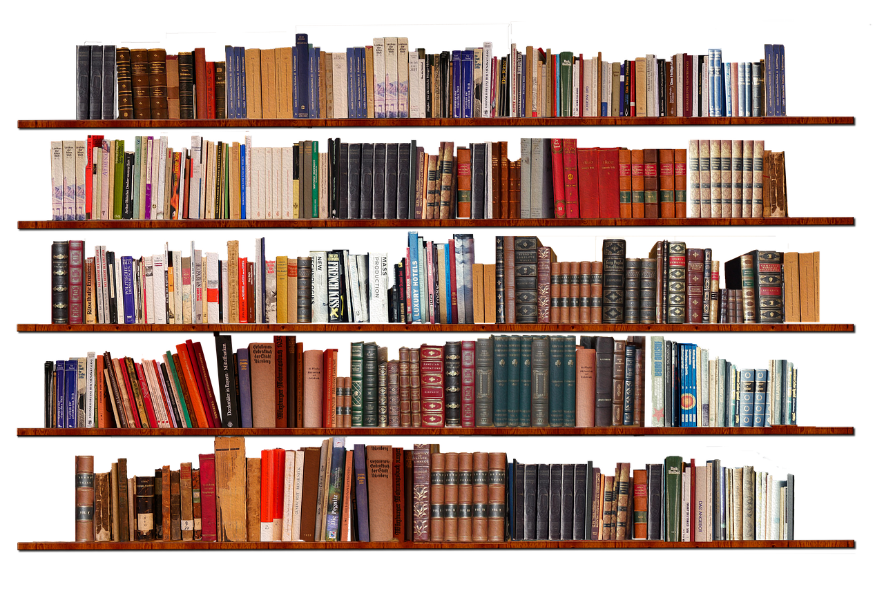 Bookshelf bookcase image size clipart 4