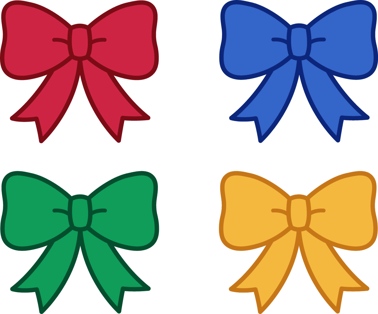 Bow tie pin page clipart image 2