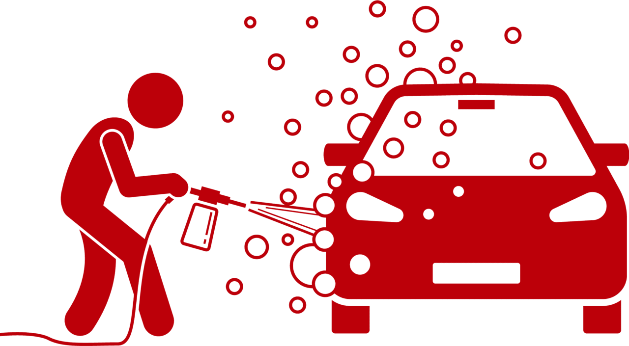 Car wash mobile detailing auto marine air property clipart image
