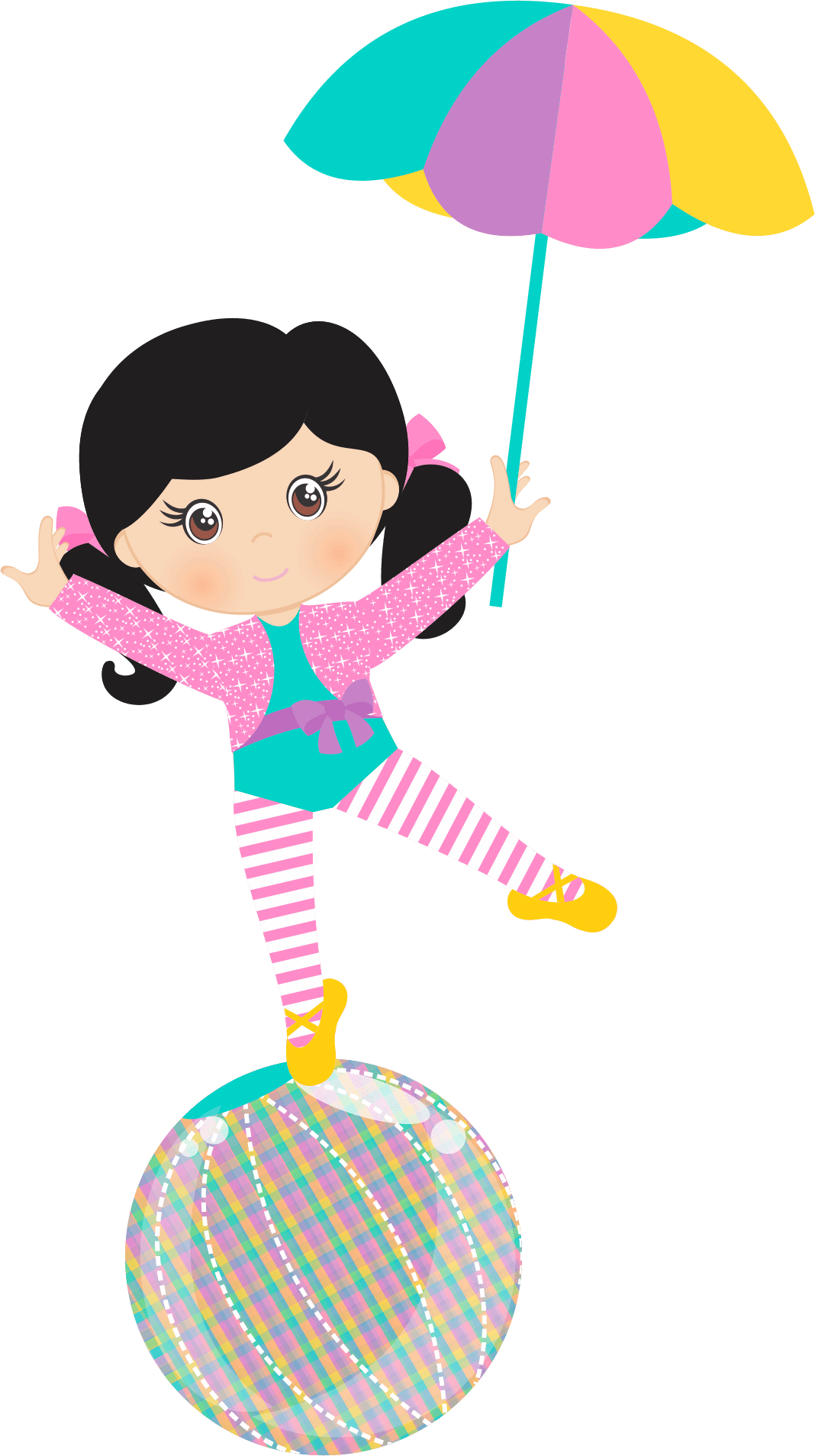 Circus pin page clipart clip art 3