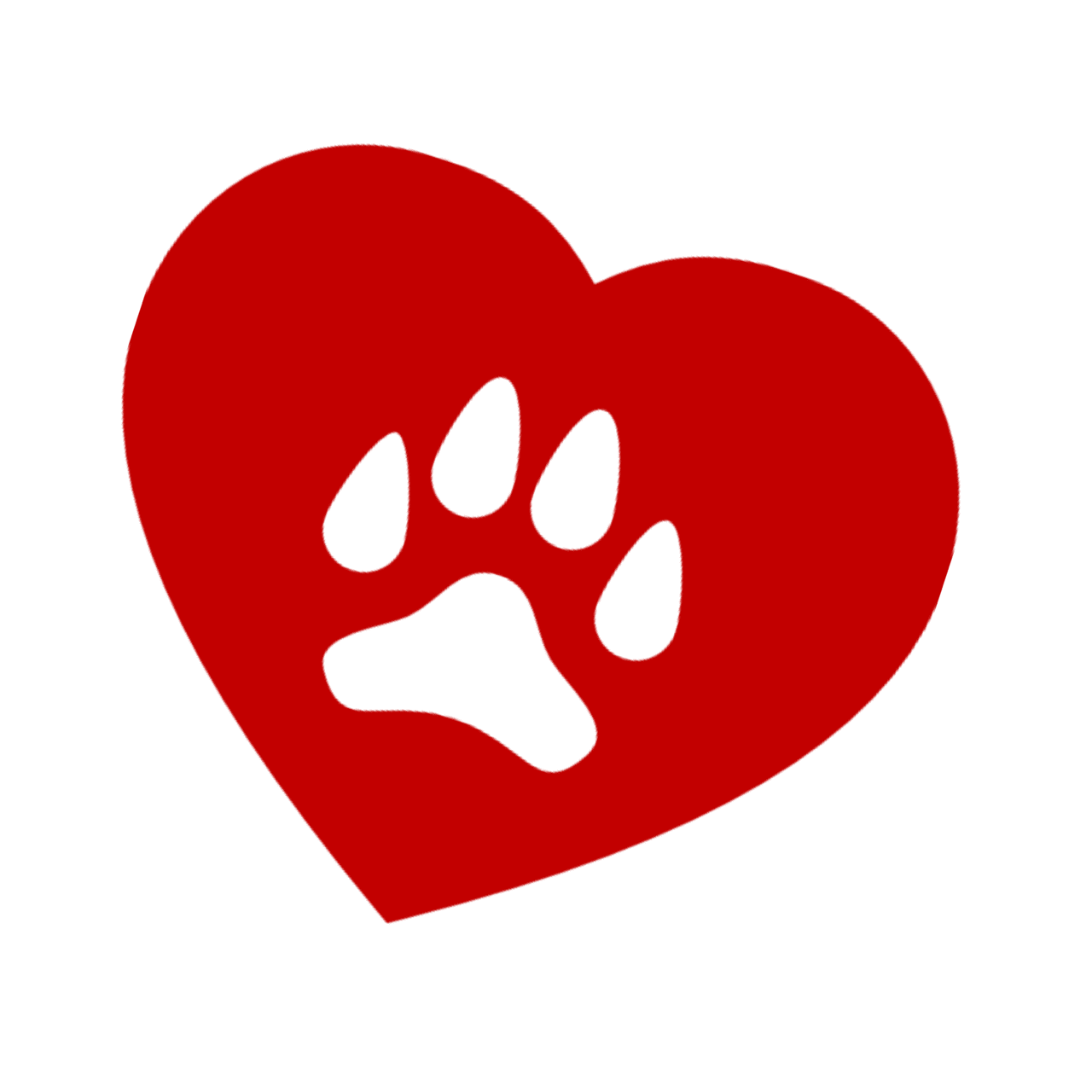 Dog paw pin page clipart picture