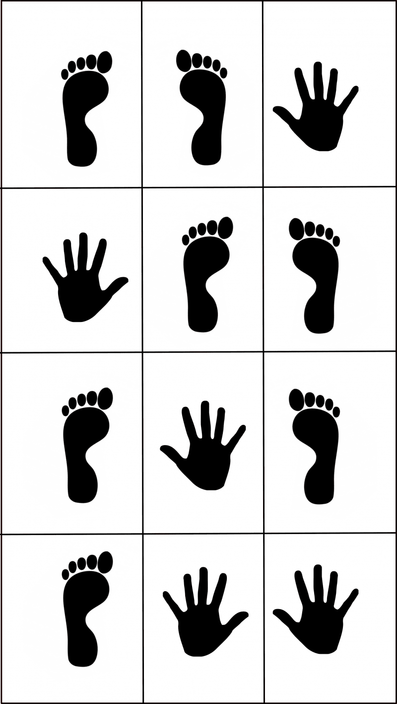 Footprint clipart transparent