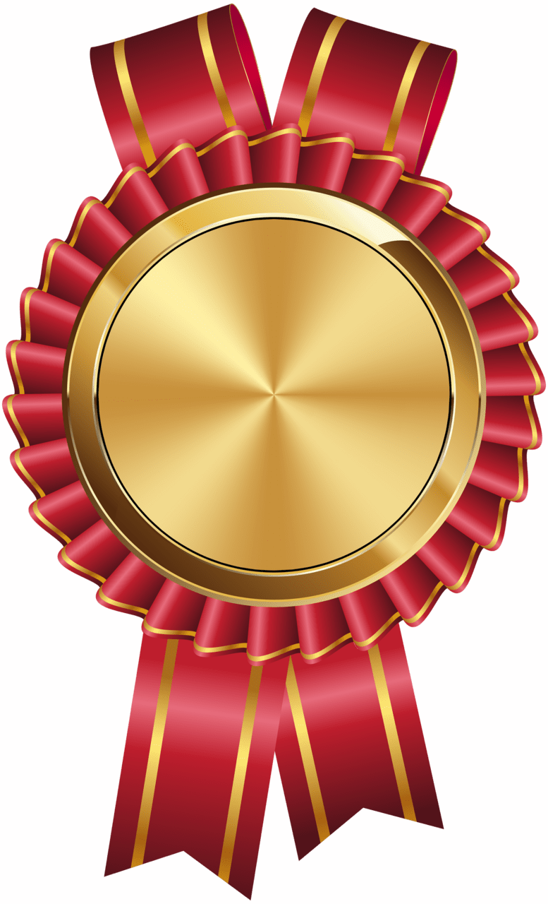 Award pin page clipart vector 3