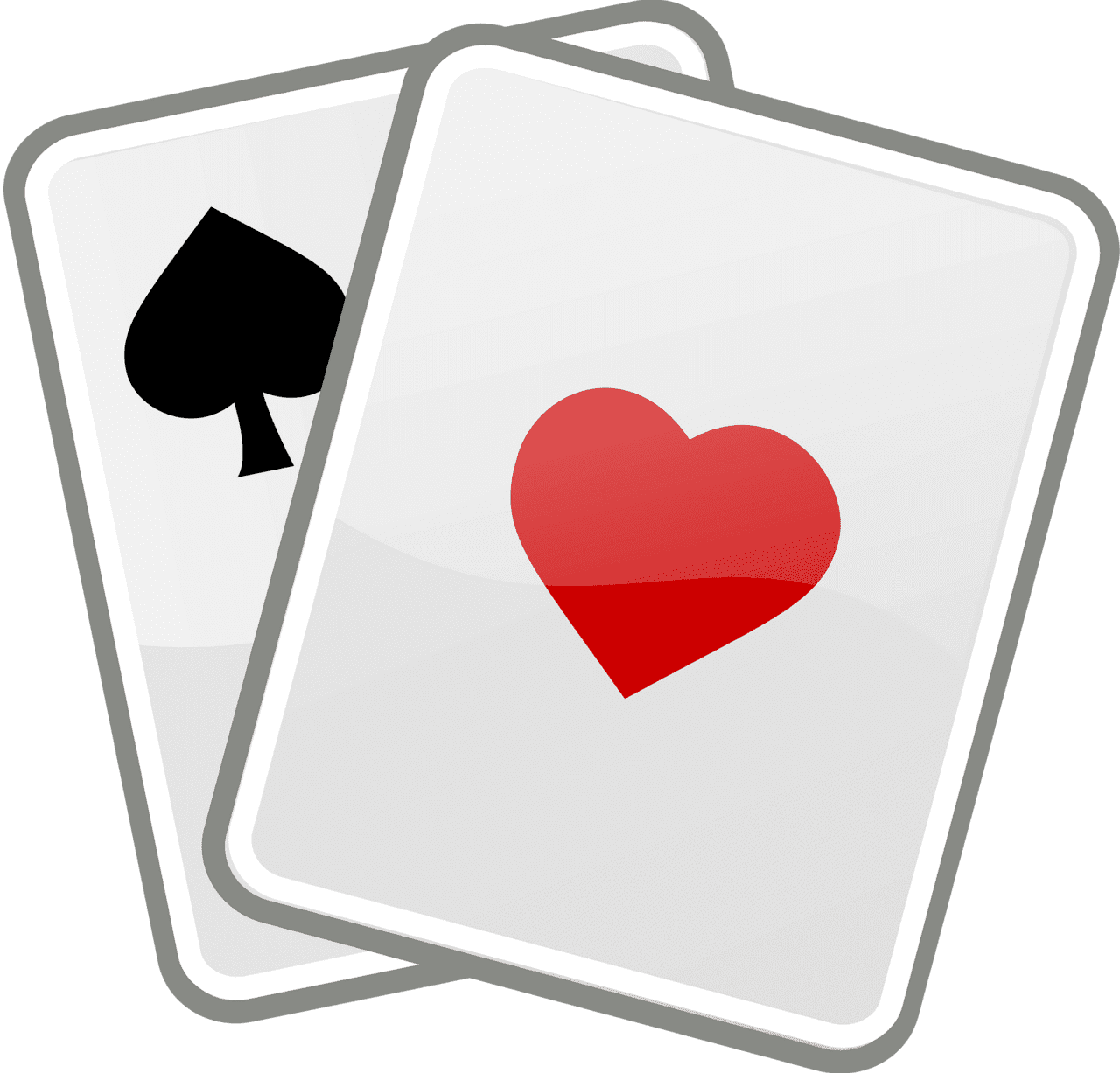 Cards vector clipart images