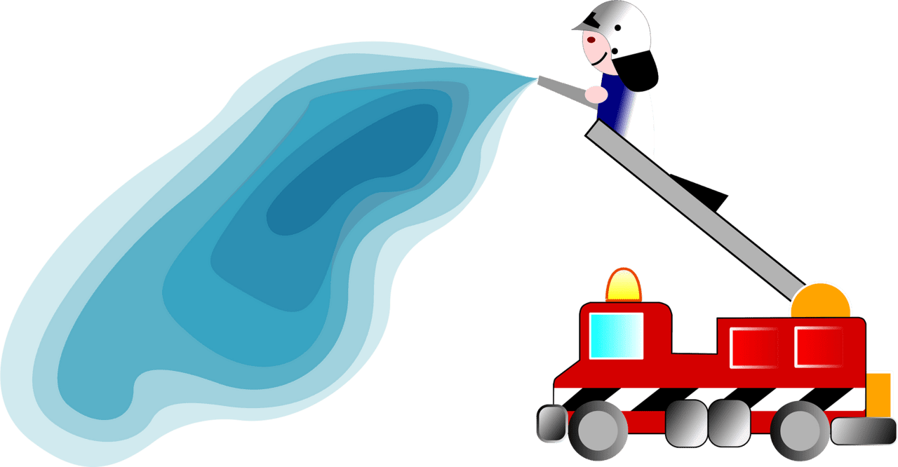 Fireman vector clipart images 3