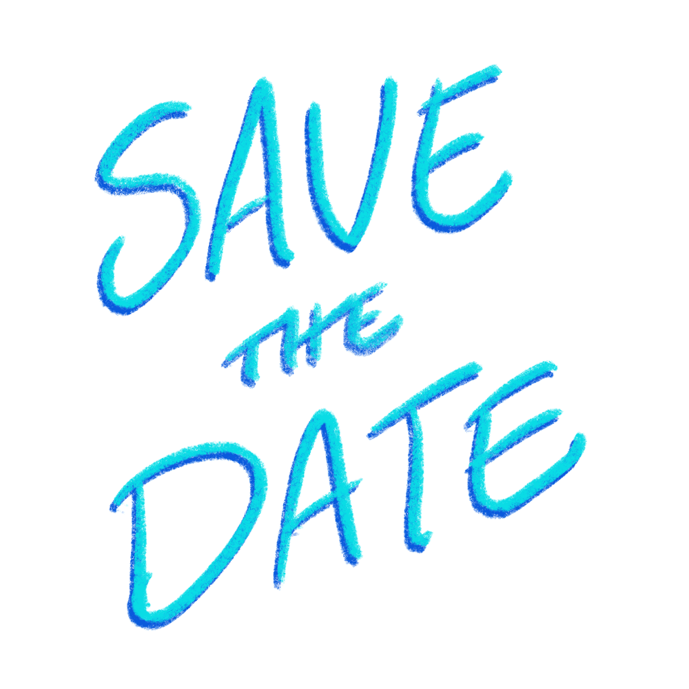 Save the date events regional summits and more clipart vector