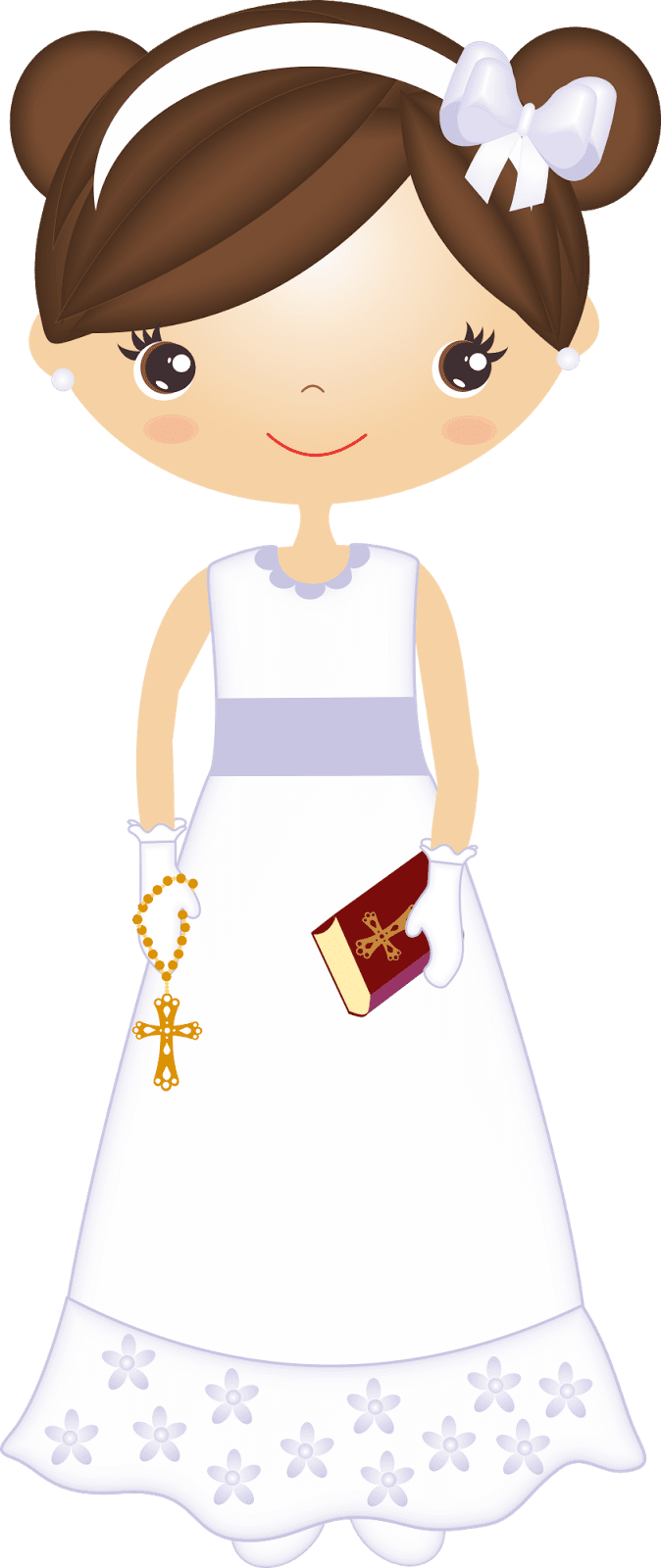 Baptism clipart de nenas en su primera uni photo