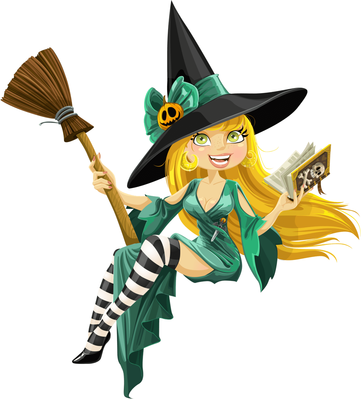 Broom pin page clipart free 2