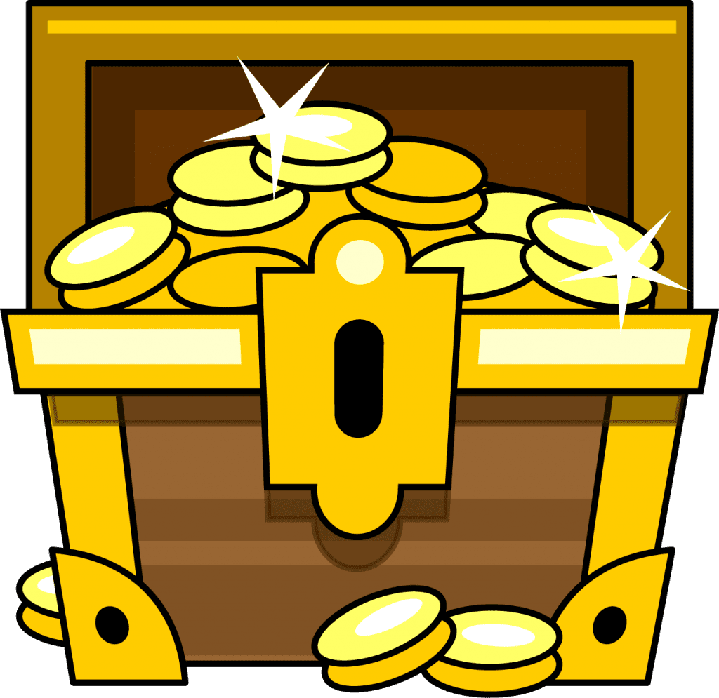 Treasure chest image size clipart 4