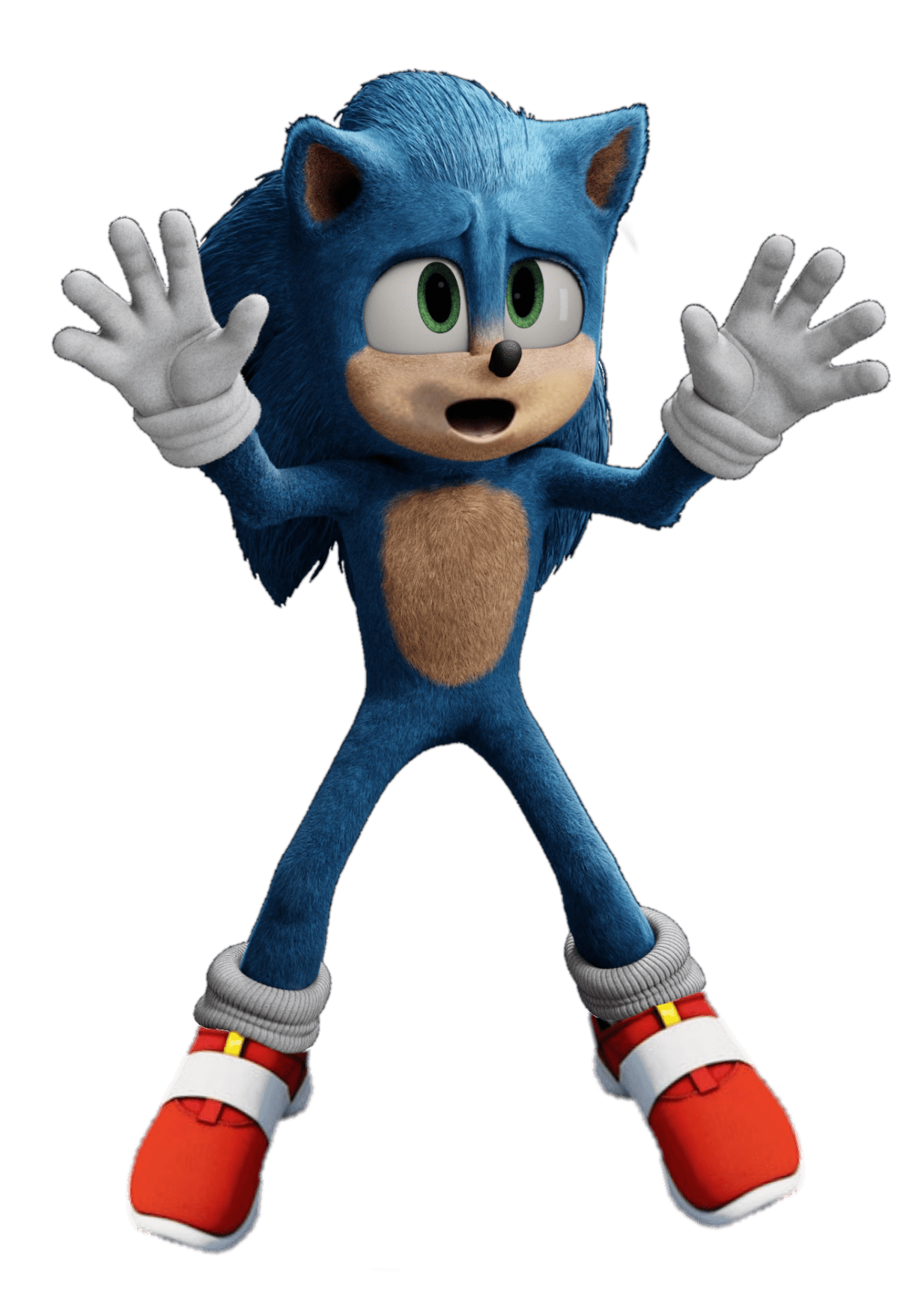 Sonic pose clipart logo