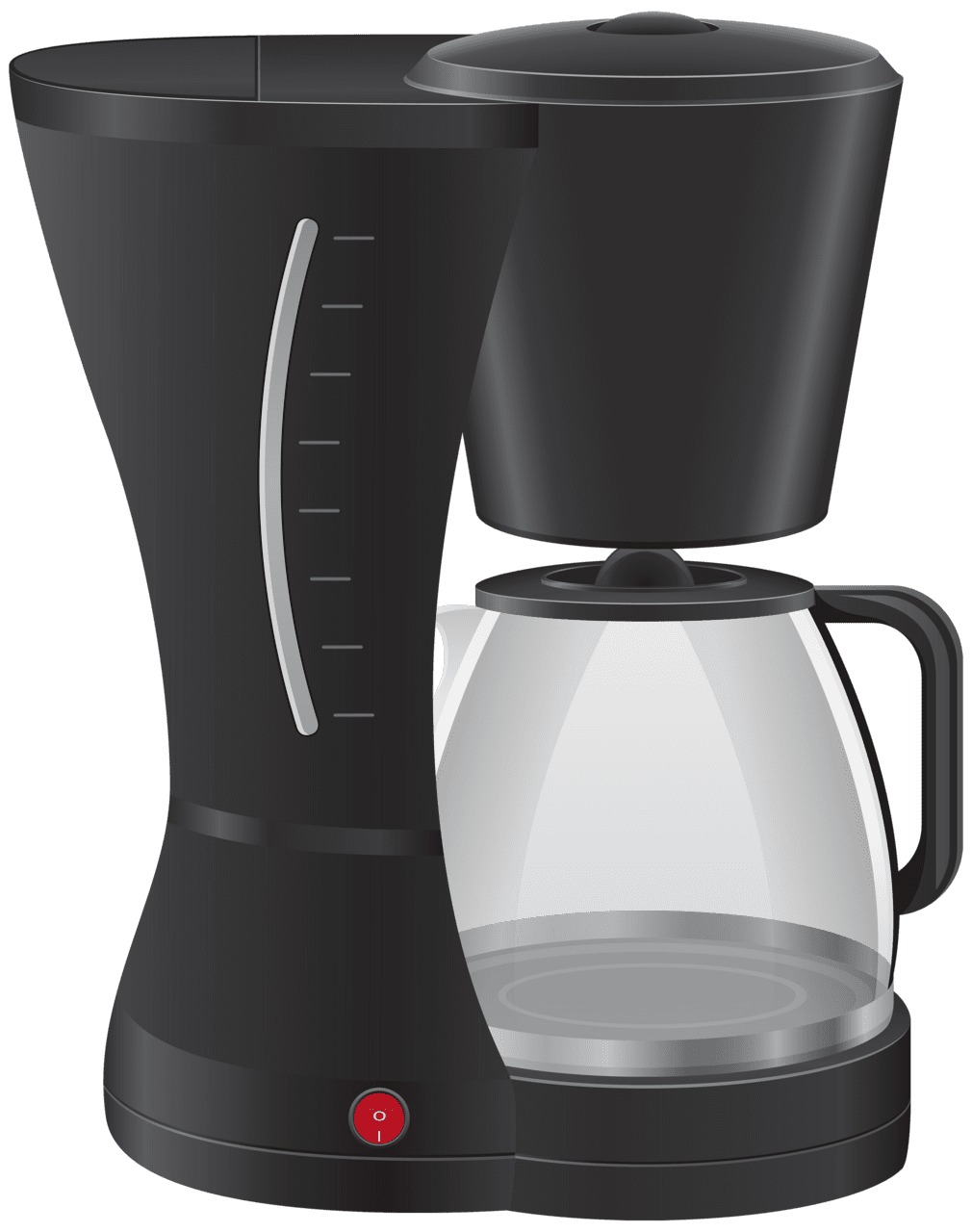 Automatic coffee mach clipart logo