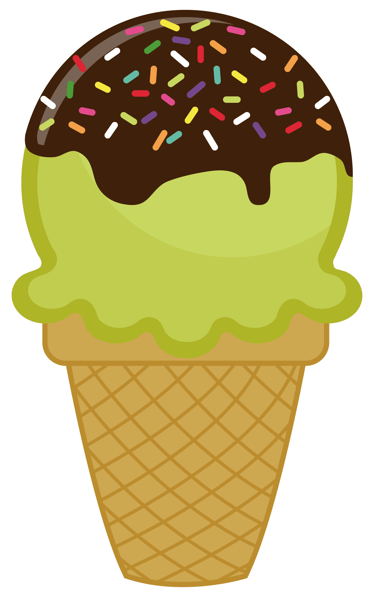 Dessert pin page clipart free