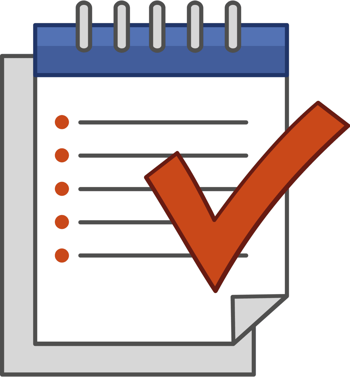 Checklist list clipart images