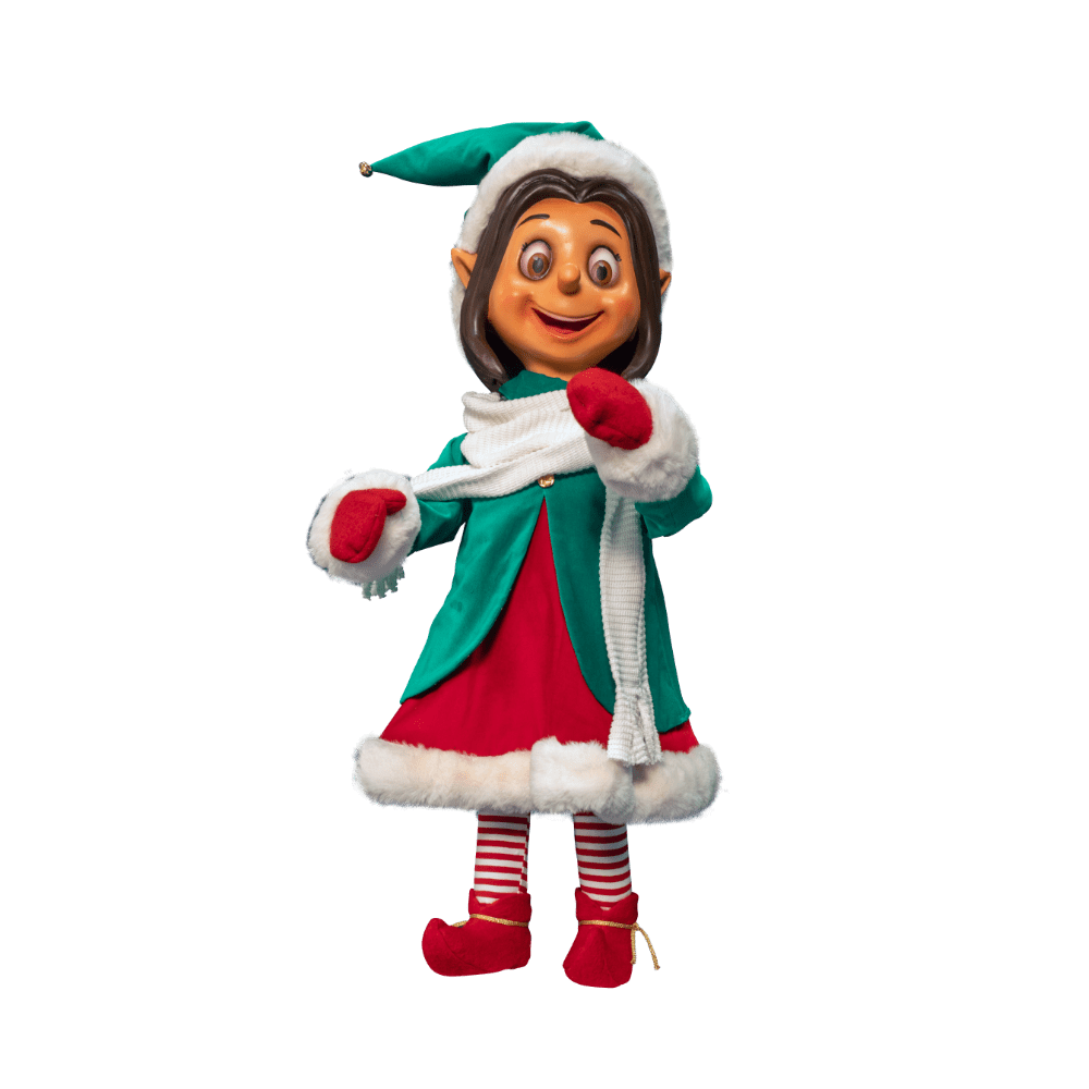 Elf the shelf pixie girl macksoud mercial cor clipart clip art