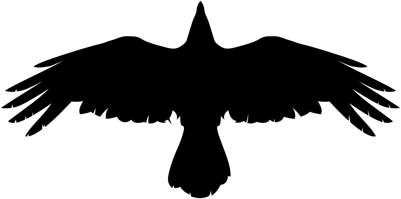 Crow guardar pido clipart logo