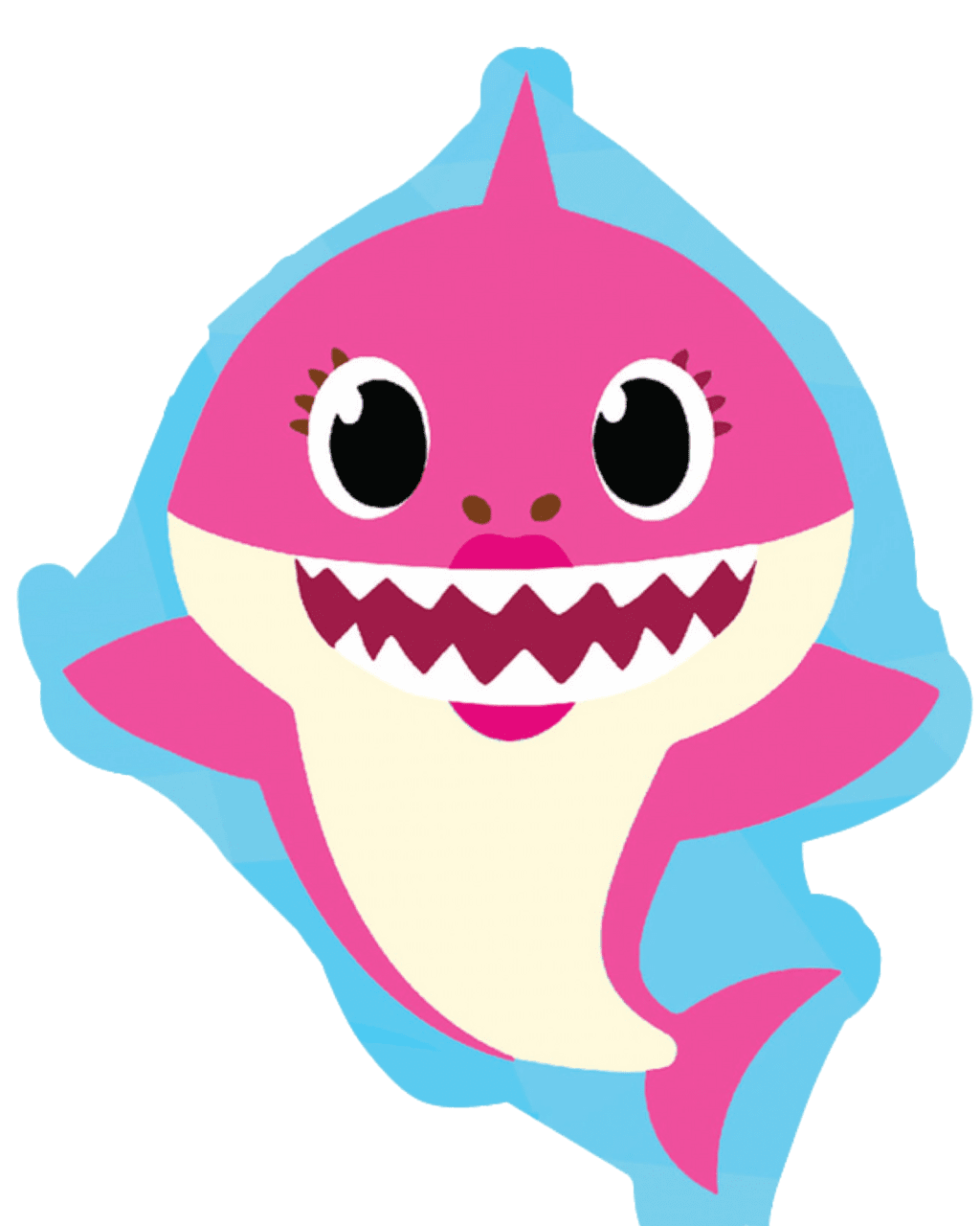 Baby shark image size clipart 2