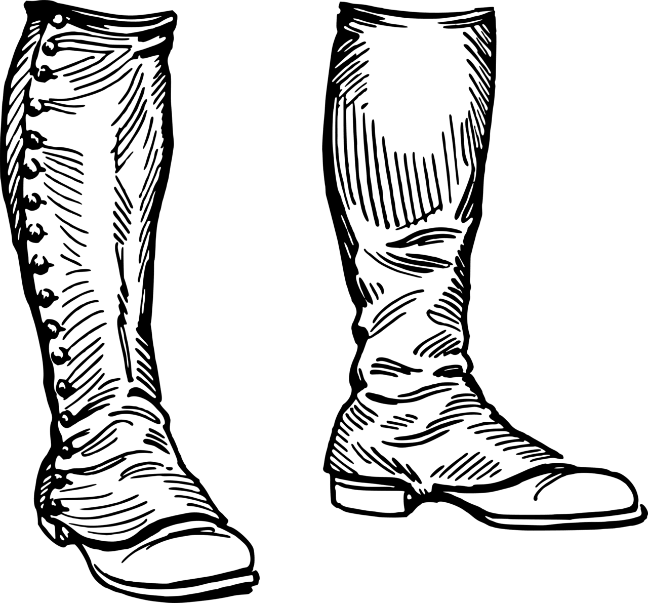 Gaiters boot vectors clipart image photo cc images