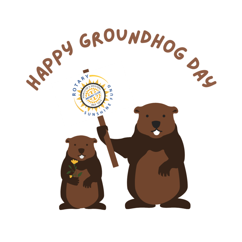 Groundhog day 2024 quotes and leadership rotary club of hamiltonrotary hamilton clipart free