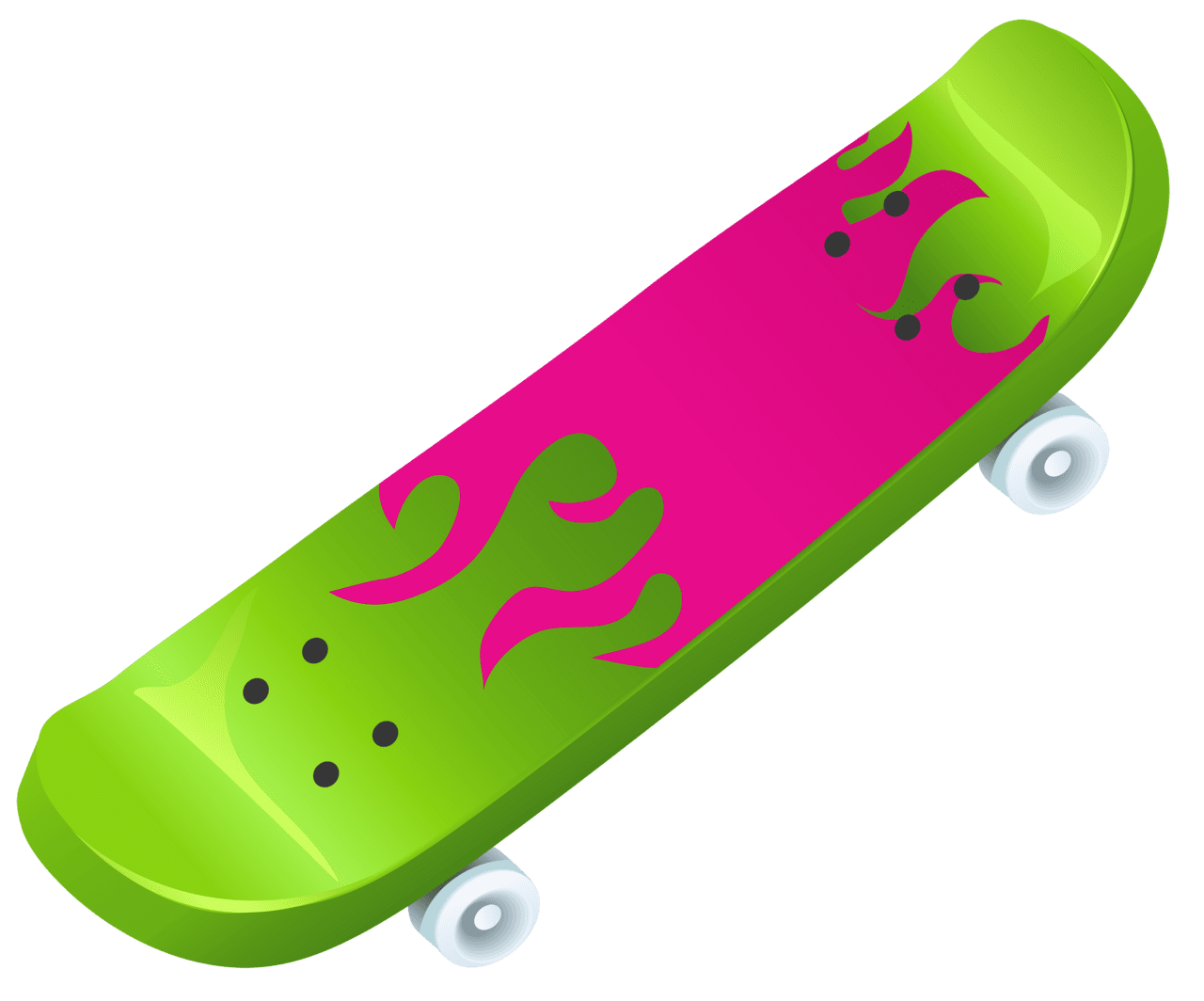 Skateboard clipart photo