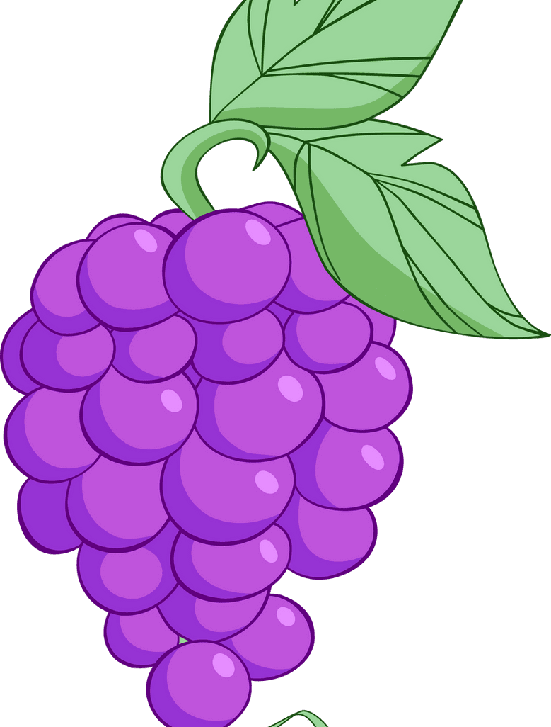 Grape moon fruit by queen of dark elves deviantart clipart clip art