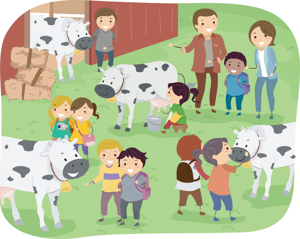 Field trip inclusive best vectors that celebrate diversity clipart